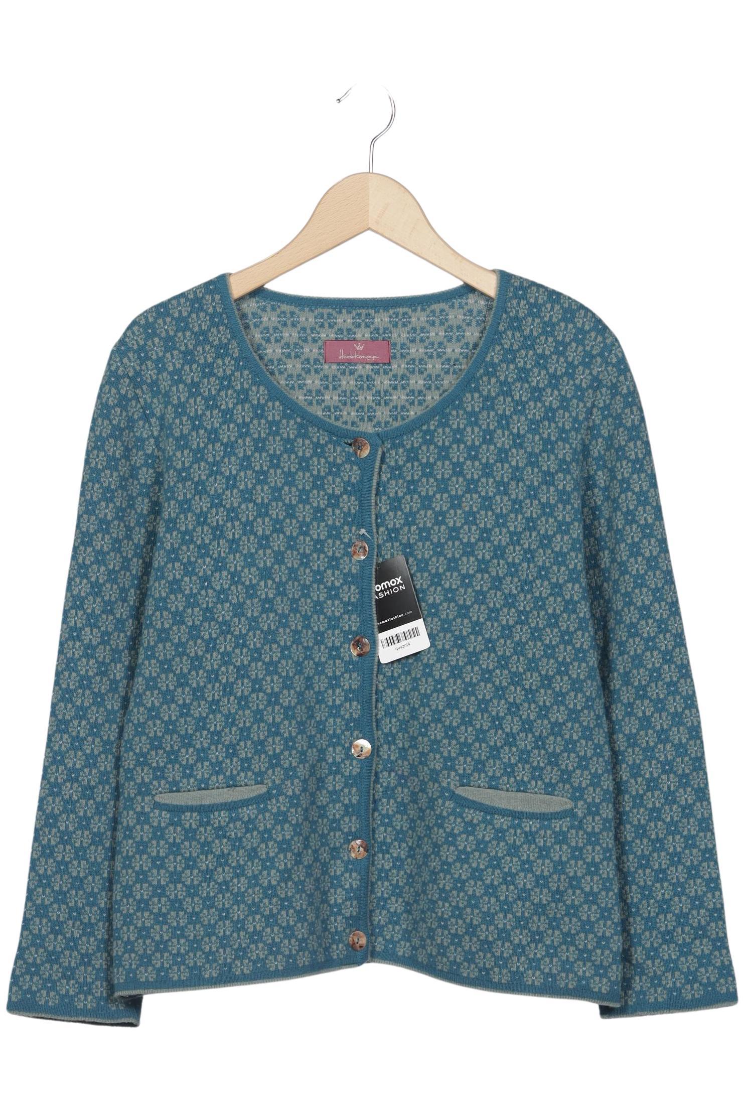 

Heidekönigin Damen Strickjacke, türkis, Gr. 42
