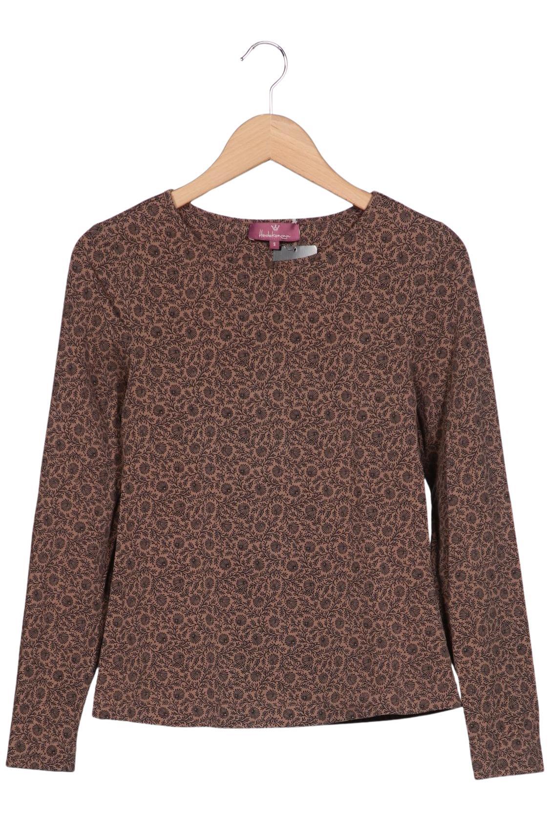 

Heidekönigin Damen Langarmshirt, braun, Gr. 36