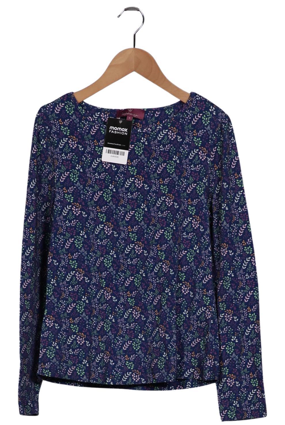 Thumbnail - Heidekönigin Damen Langarmshirt, blau, Gr. 36