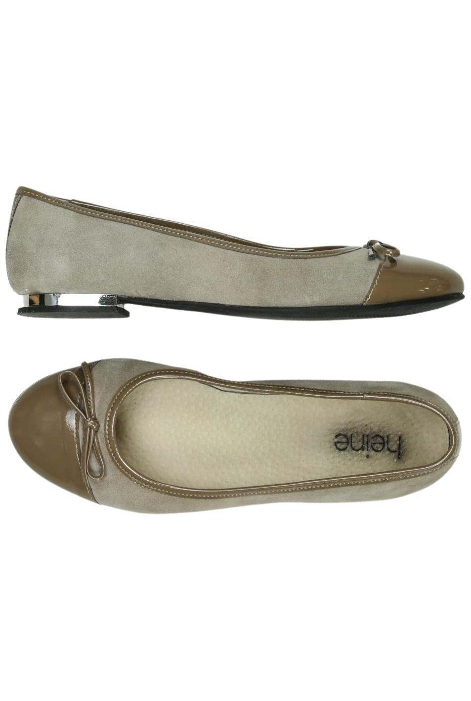 

Heine Damen Ballerinas, braun, Gr. 35