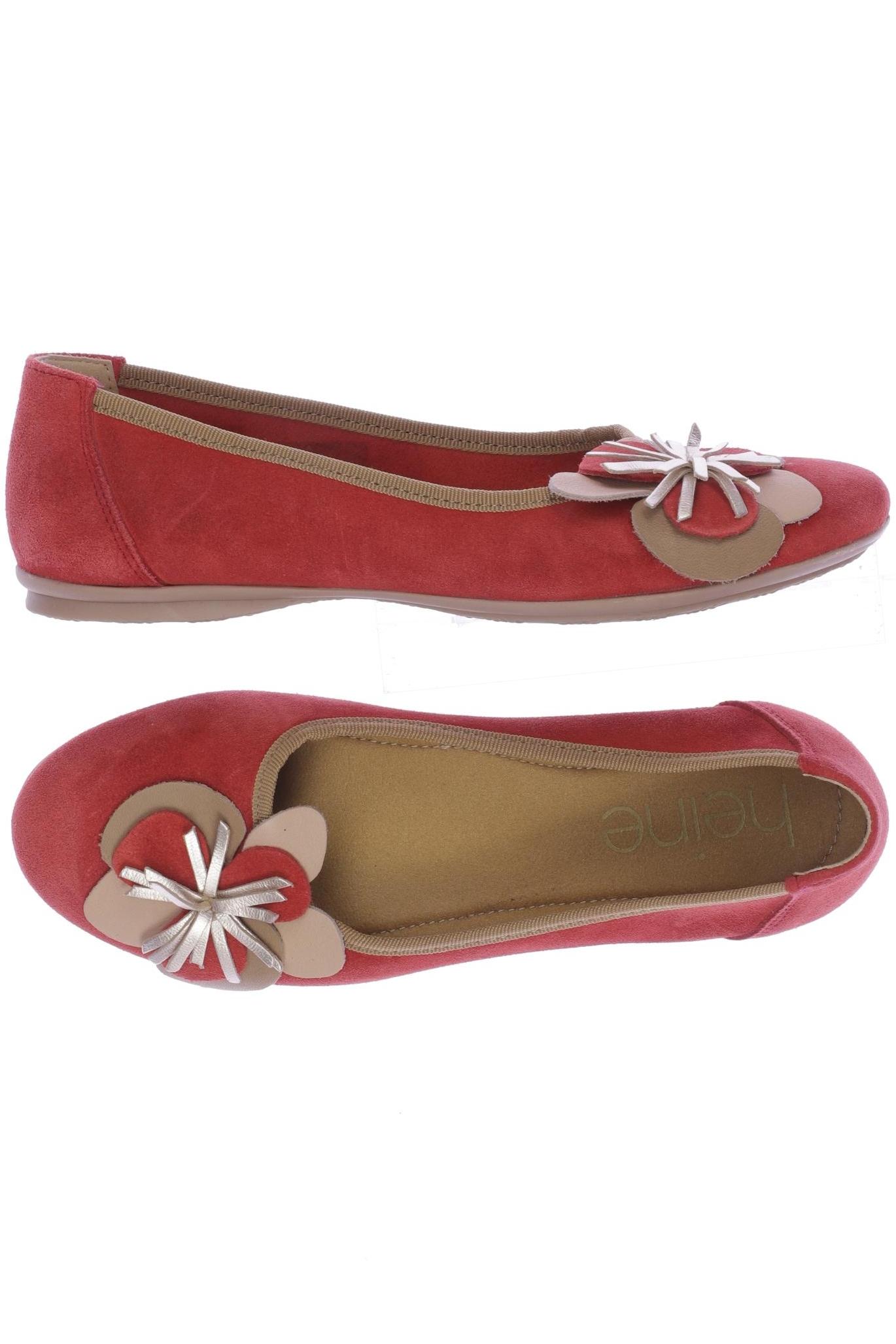 

Heine Damen Ballerinas, rot, Gr. 37