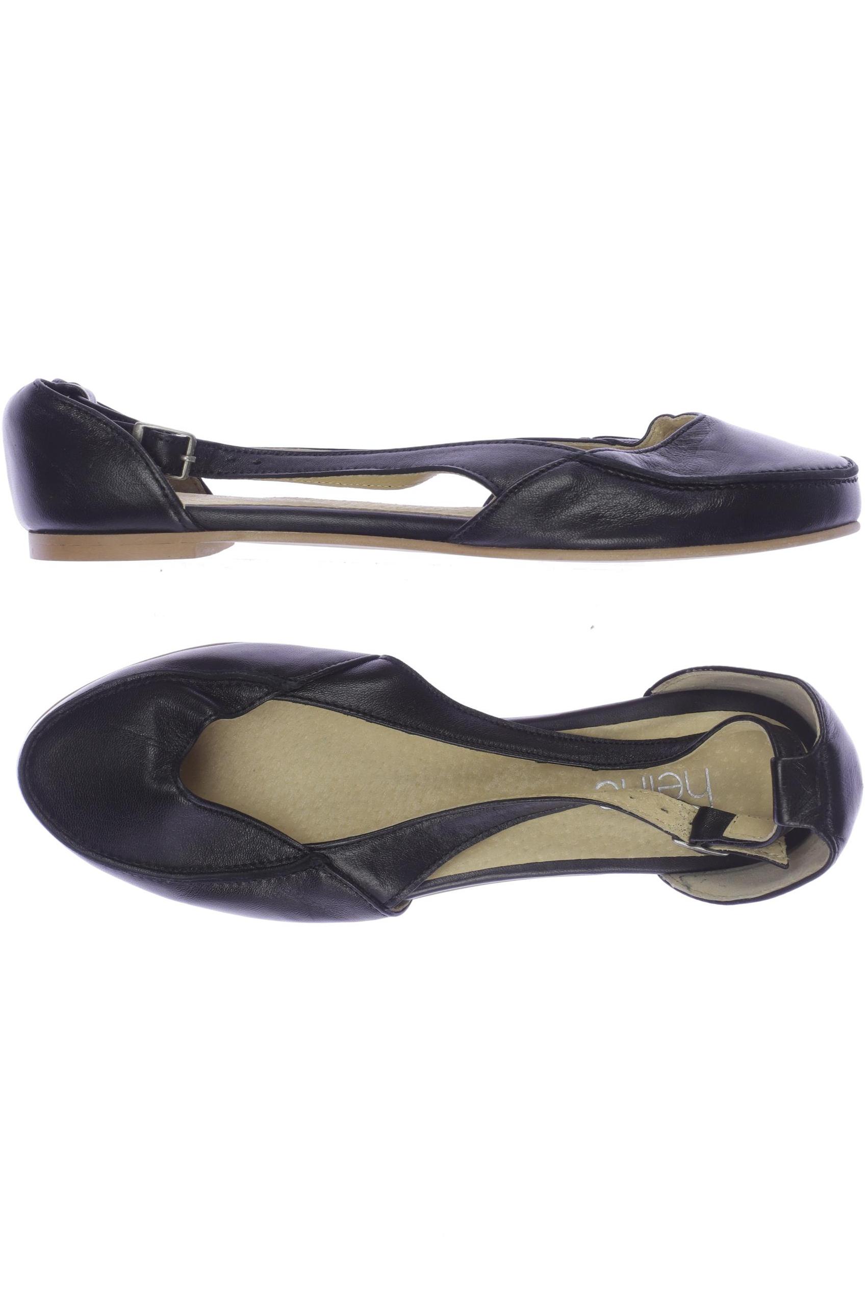 

Heine Damen Ballerinas, schwarz, Gr. 38