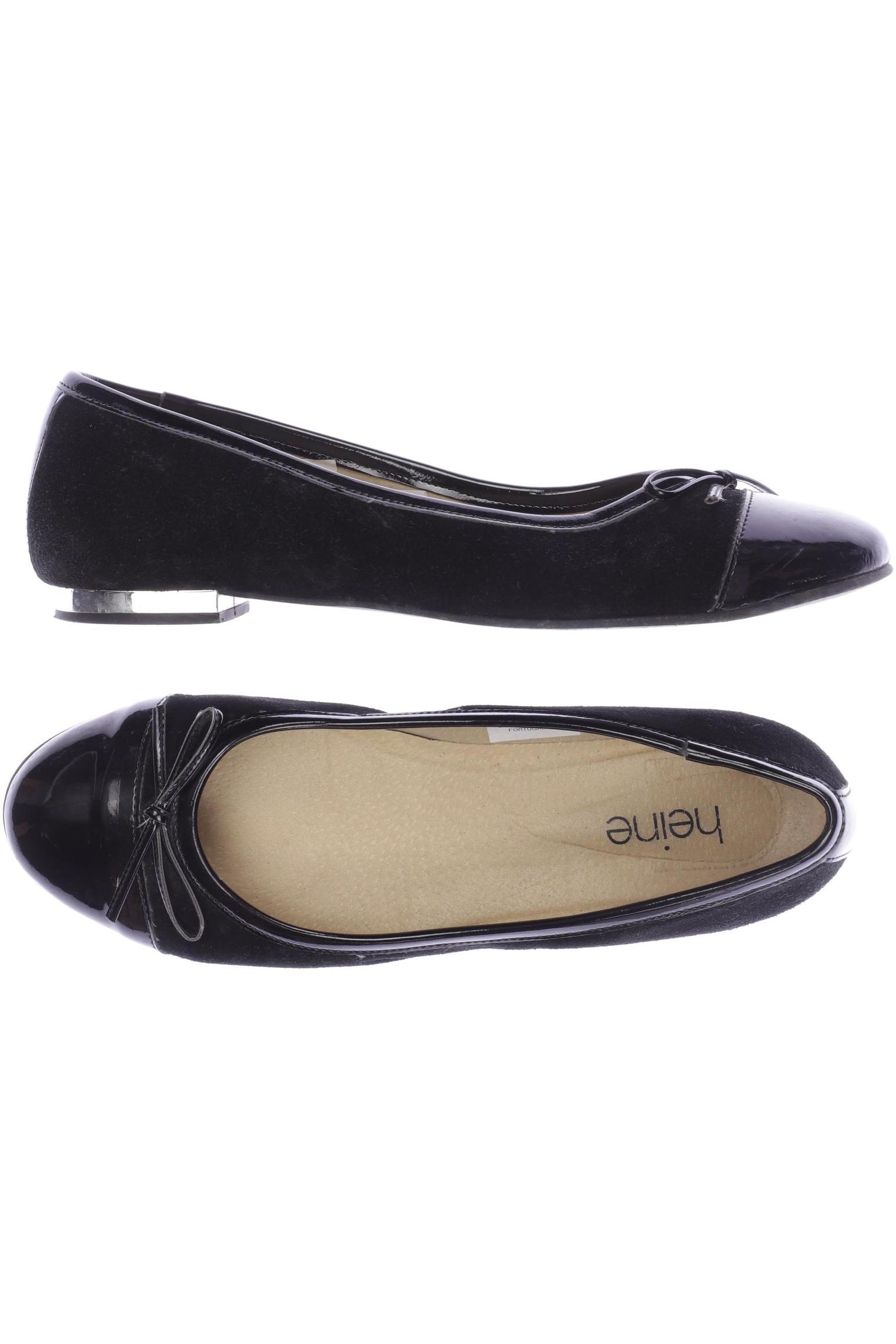 

Heine Damen Ballerinas, schwarz