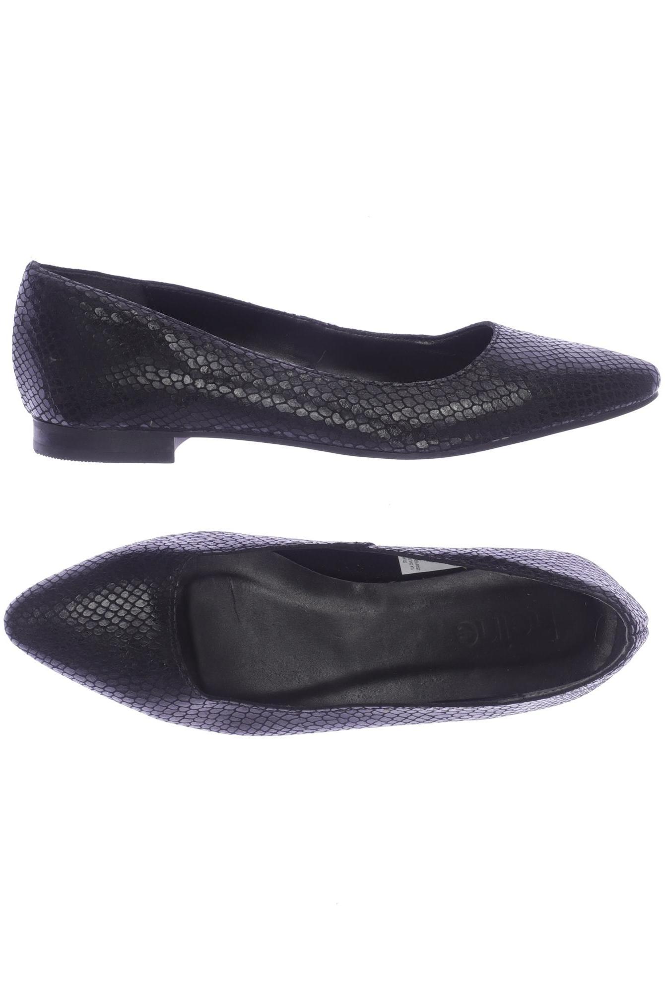 

Heine Damen Ballerinas, schwarz, Gr. 37