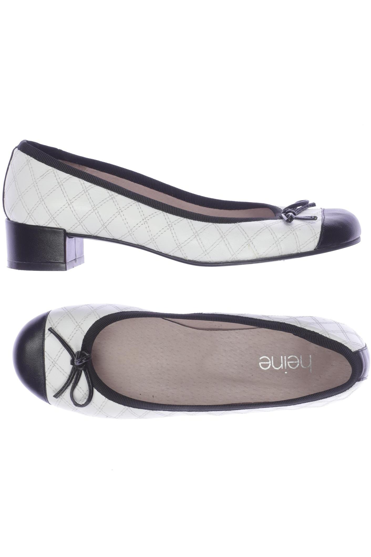 

Heine Damen Ballerinas, weiß, Gr. 36