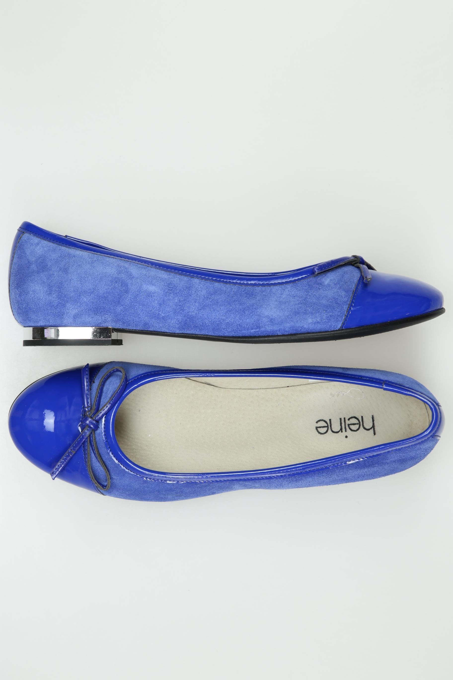 

Heine Damen Ballerinas, blau, Gr. 38