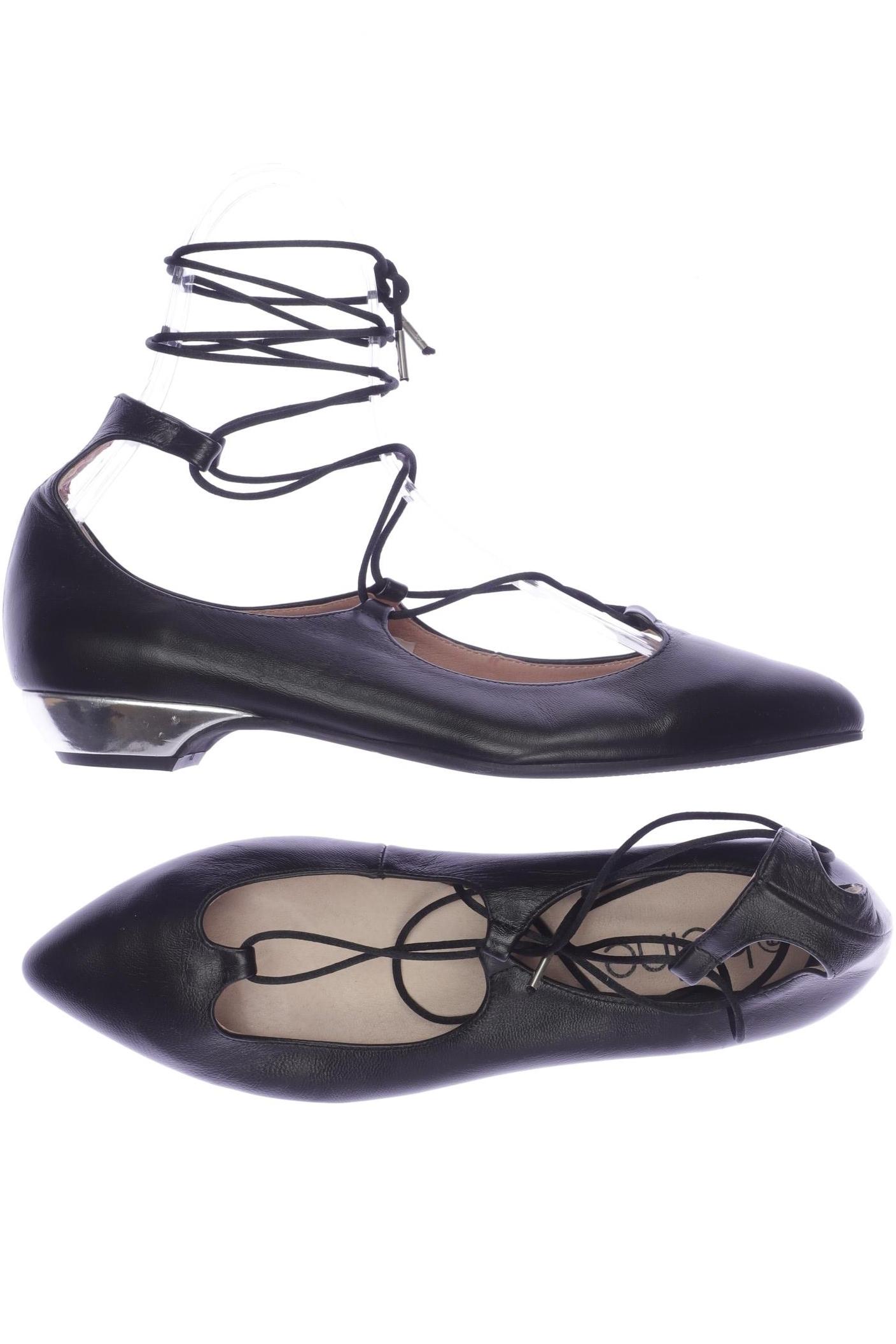 

Heine Damen Ballerinas, schwarz, Gr. 39