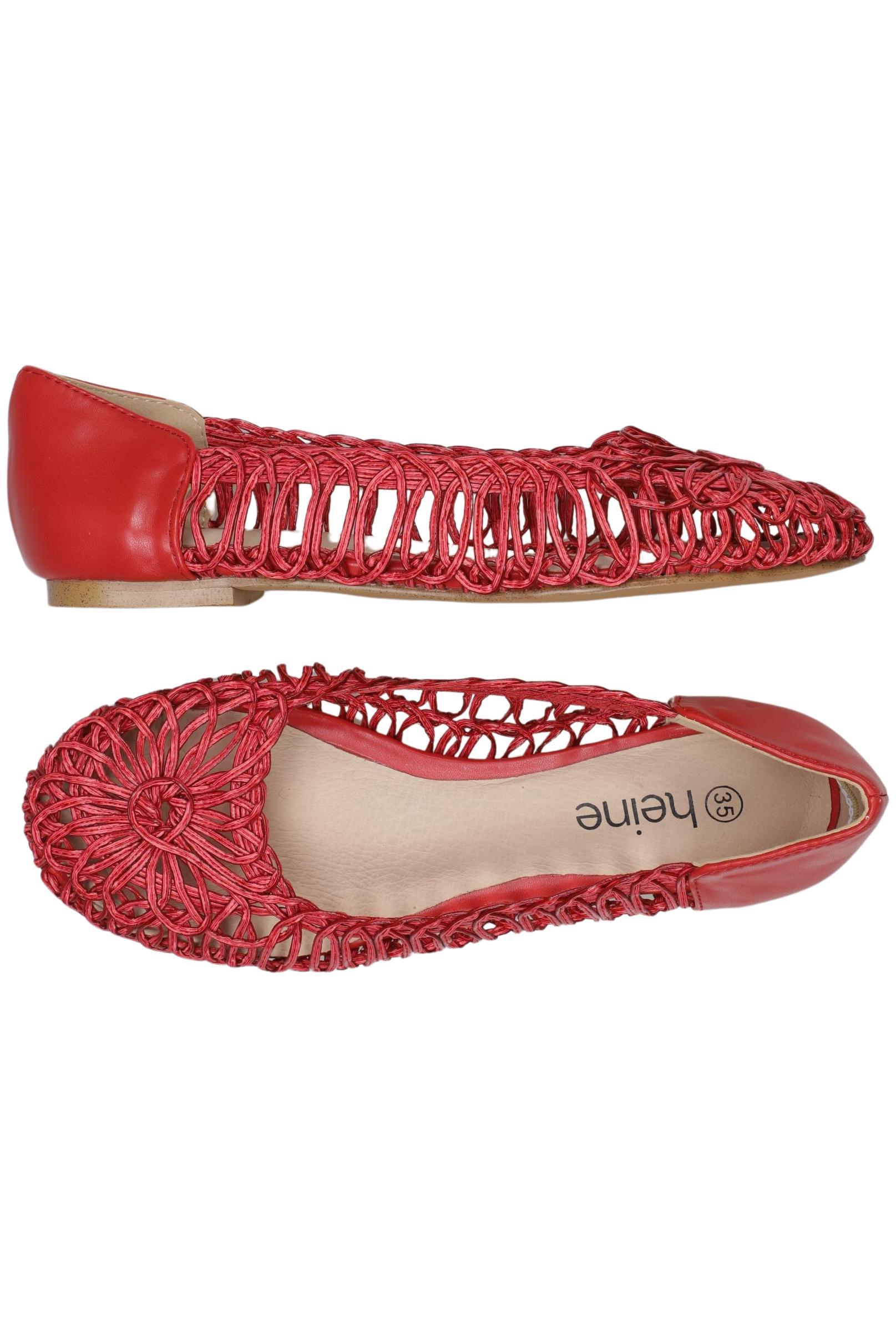 

Heine Damen Ballerinas, rot, Gr. 35