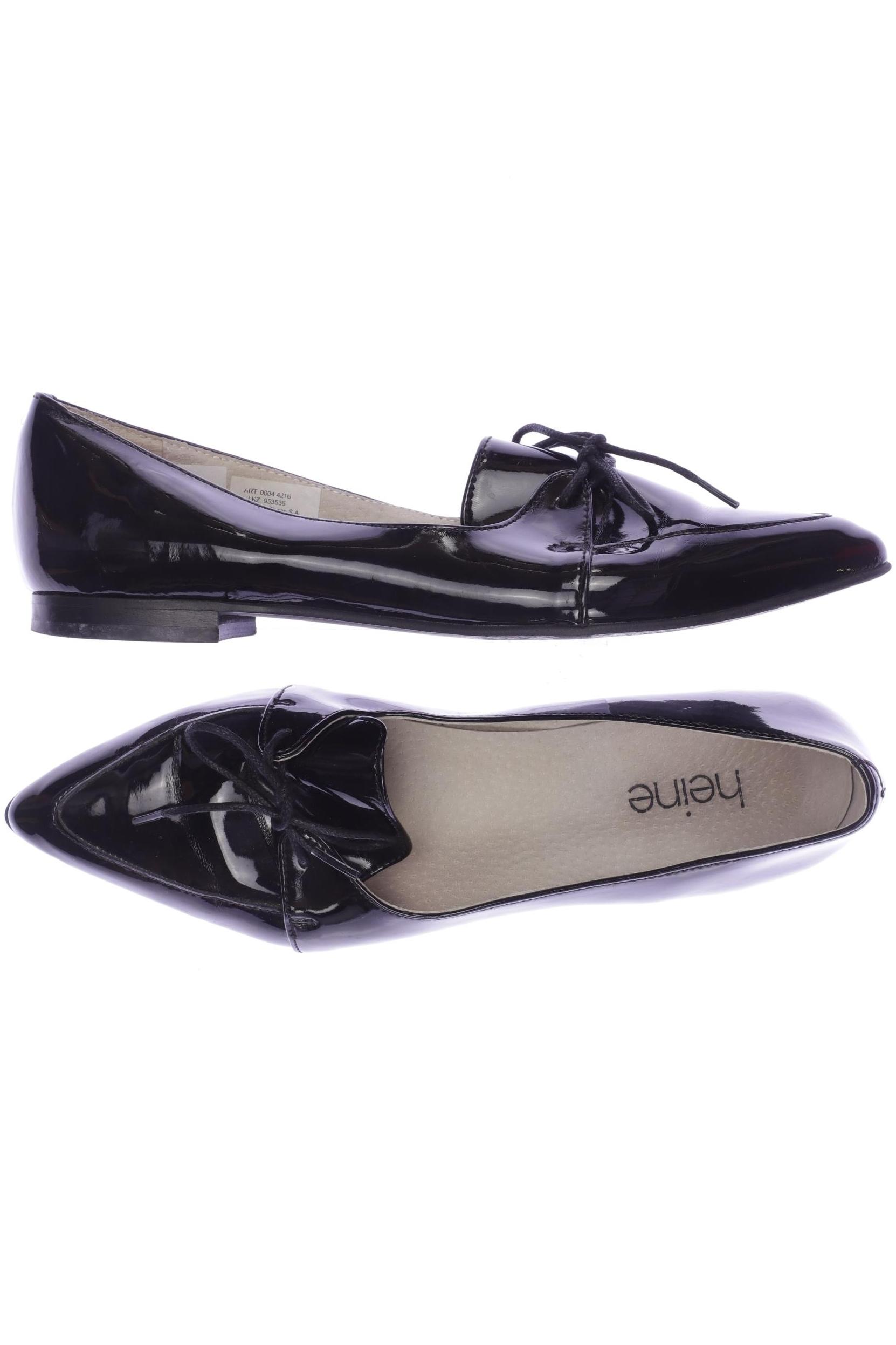 

Heine Damen Ballerinas, schwarz, Gr. 38