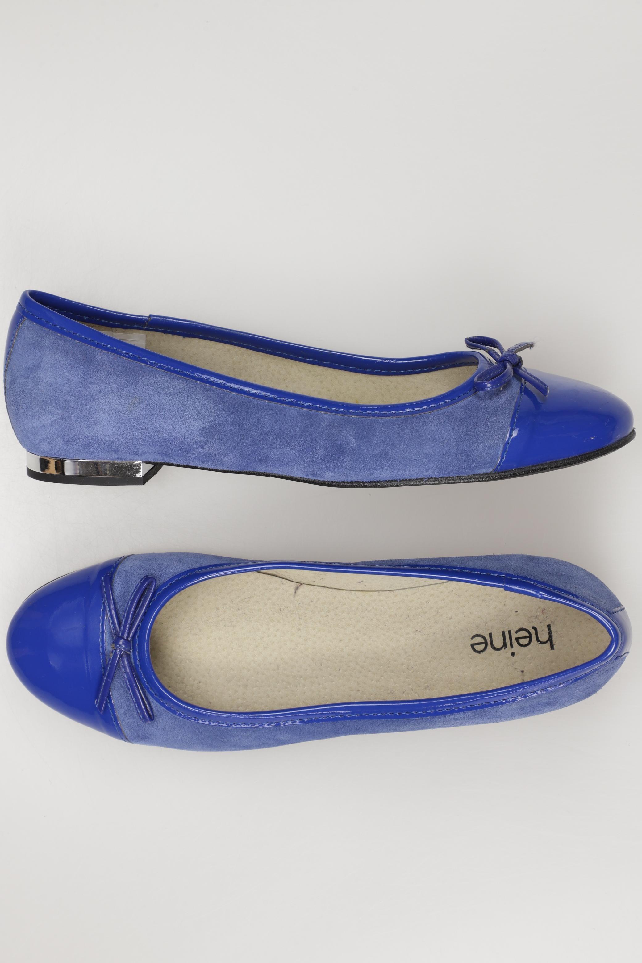 

Heine Damen Ballerinas, blau, Gr. 39