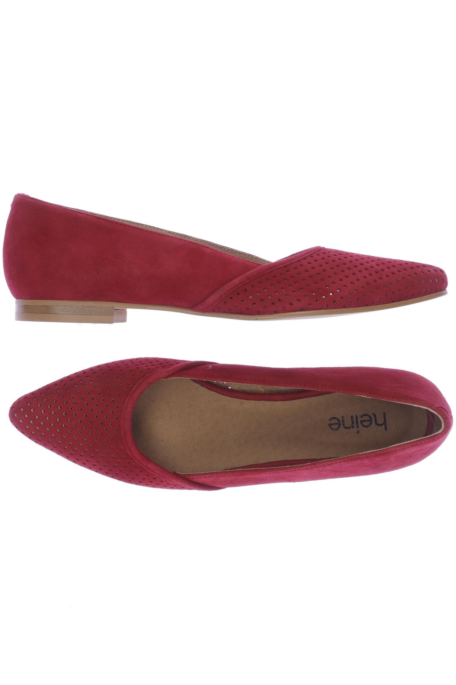 

Heine Damen Ballerinas, rot, Gr. 38