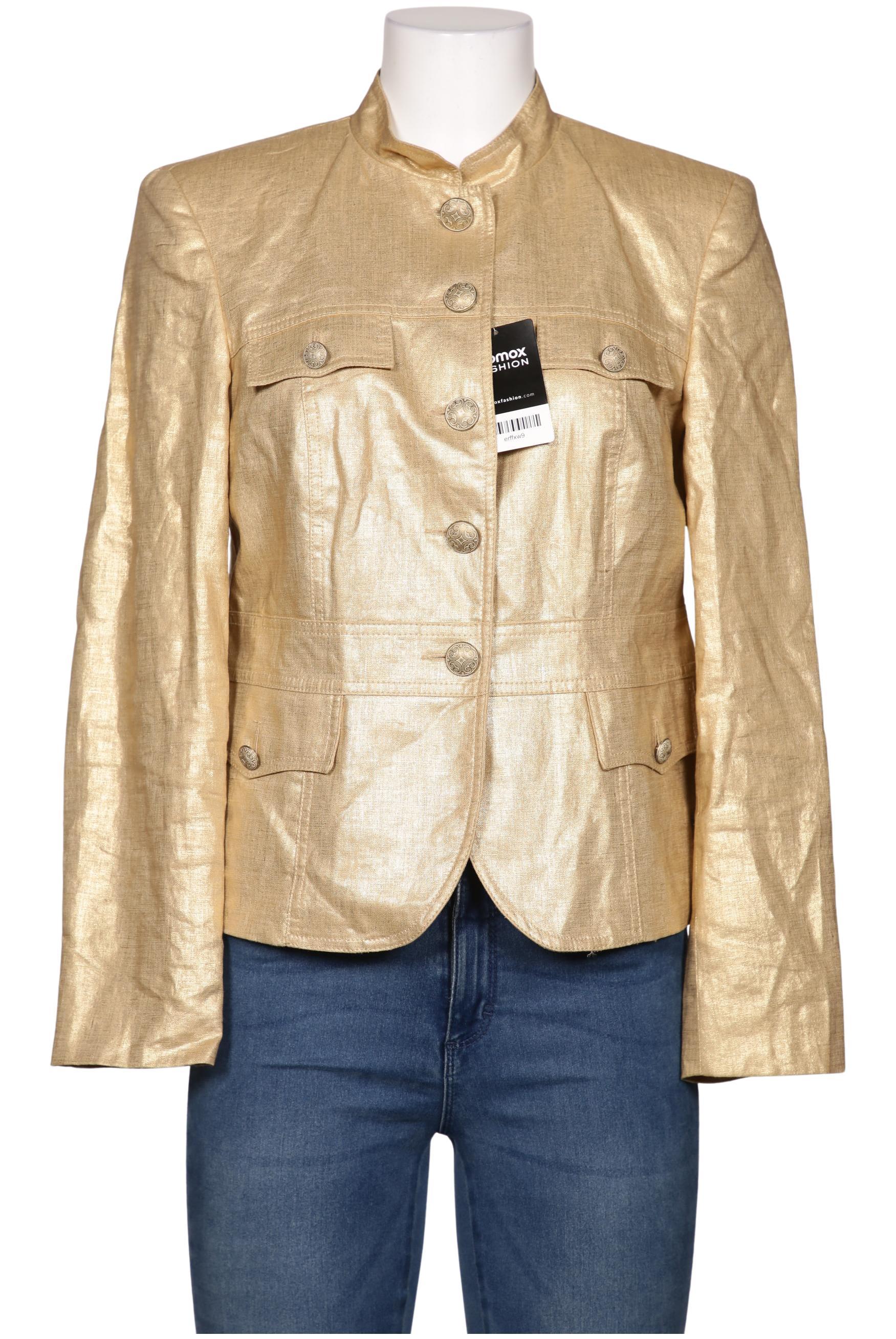 

Heine Damen Blazer, gold, Gr. 42