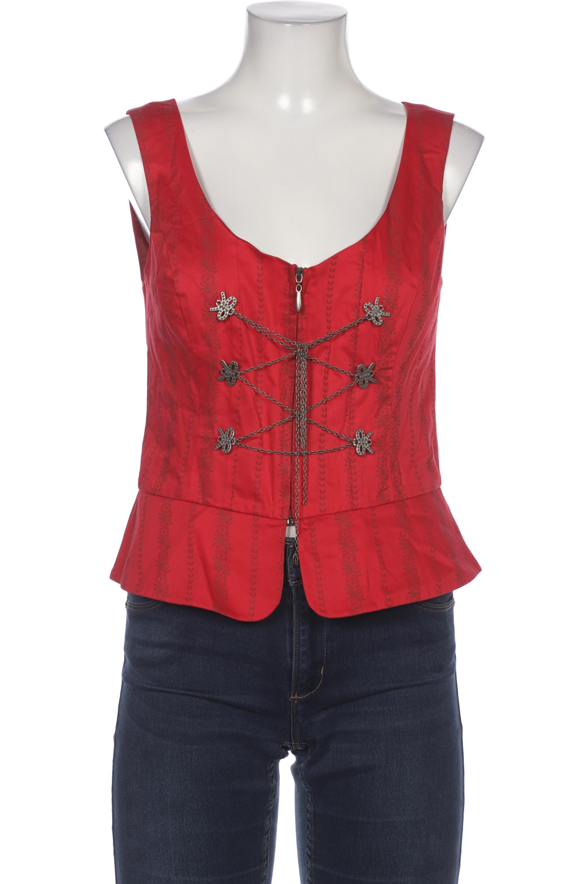 

Heine Damen Bluse, rot, Gr. 40