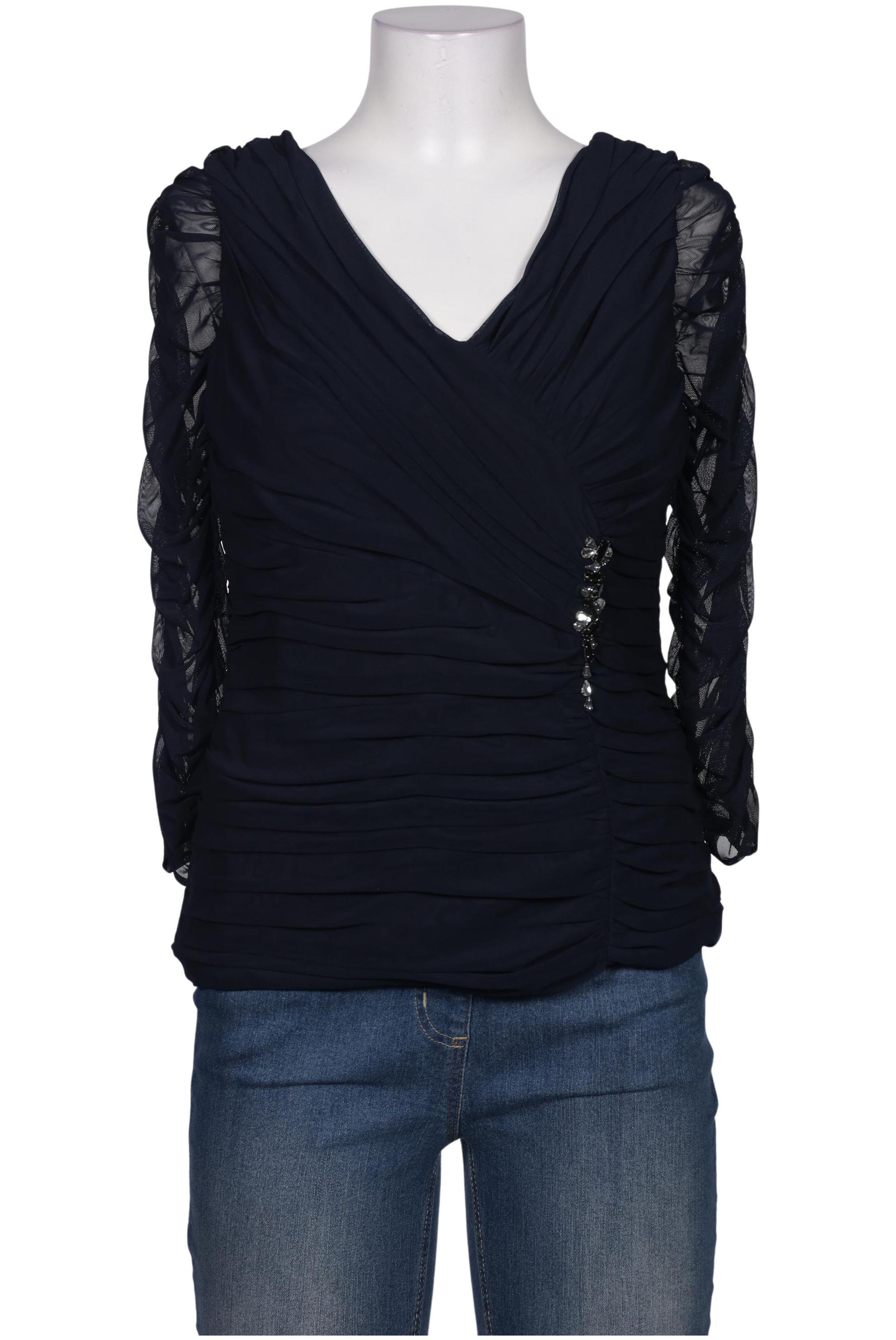 

Heine Damen Bluse, marineblau, Gr. 38