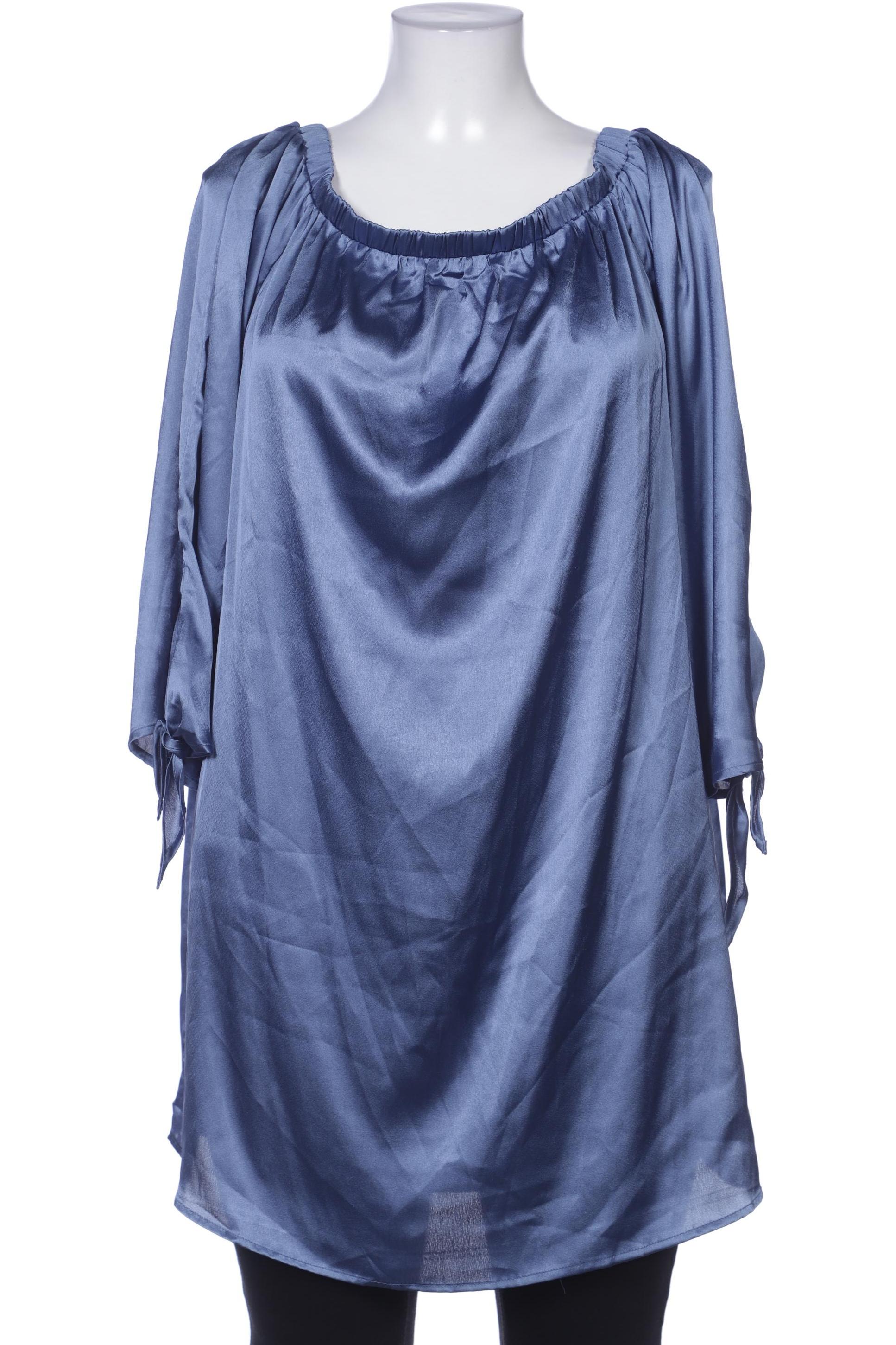 

Heine Damen Bluse, blau, Gr. 46