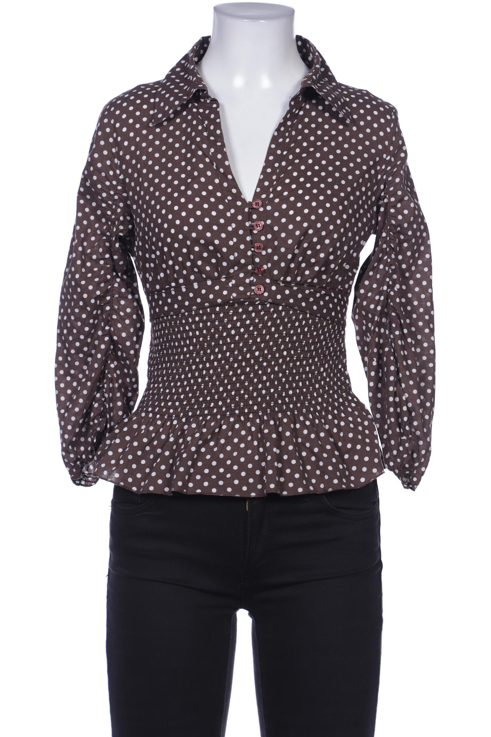 

Heine Damen Bluse, braun, Gr. 34