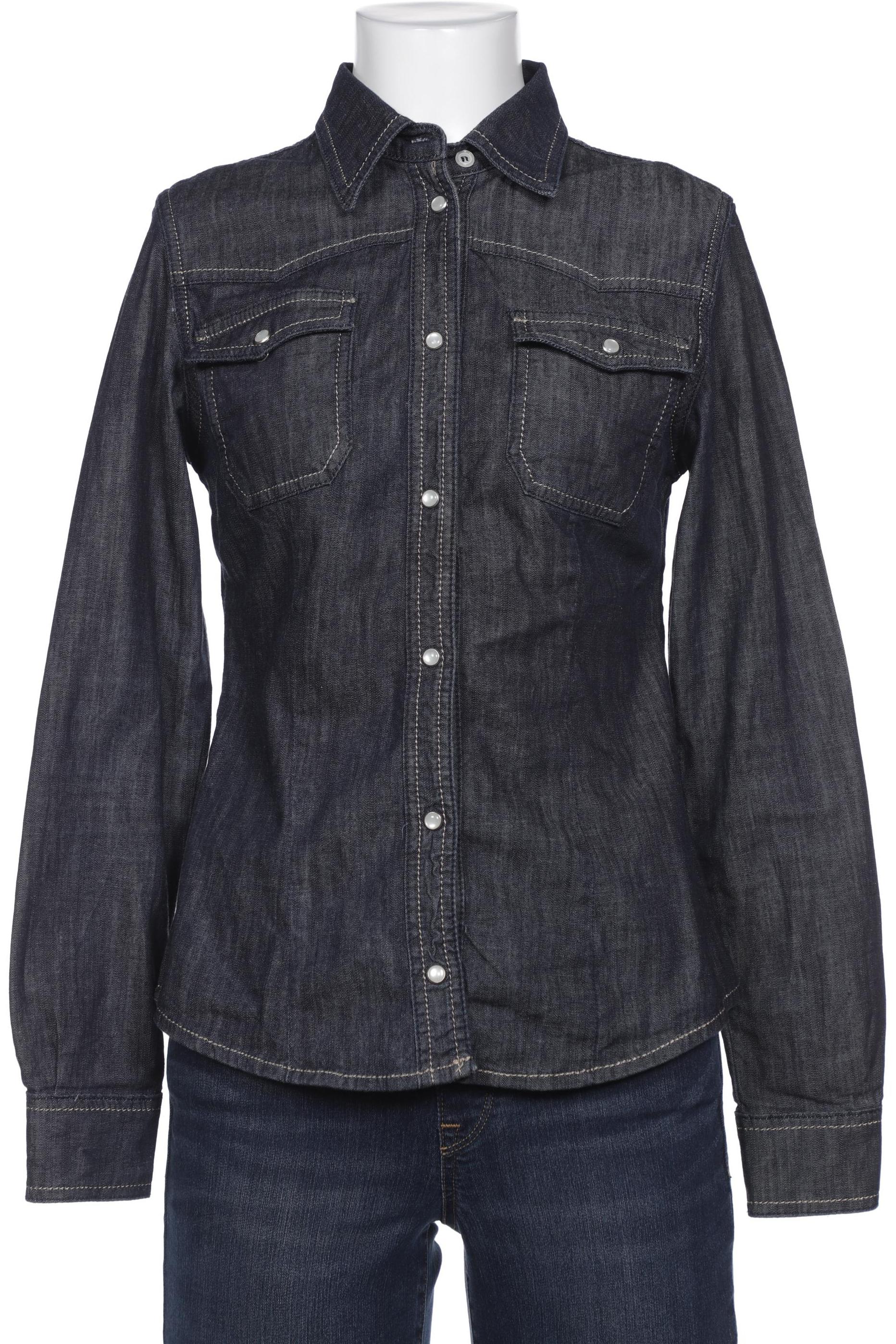 

Heine Damen Bluse, marineblau, Gr. 36