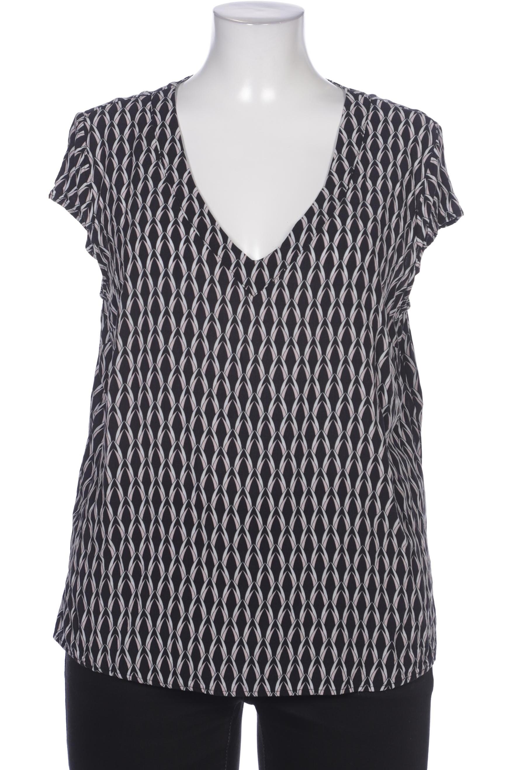 

Heine Damen Bluse, schwarz, Gr. 46