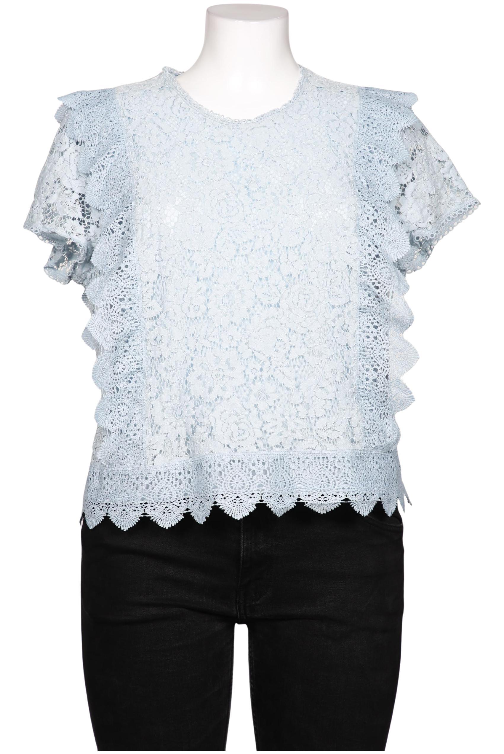 

Heine Damen Bluse, hellblau, Gr. 46