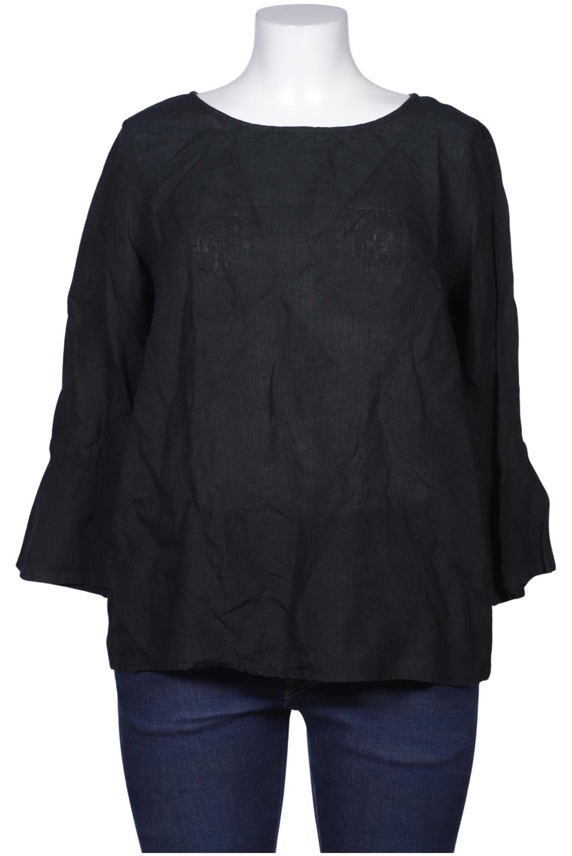 

Heine Damen Bluse, schwarz, Gr. 42