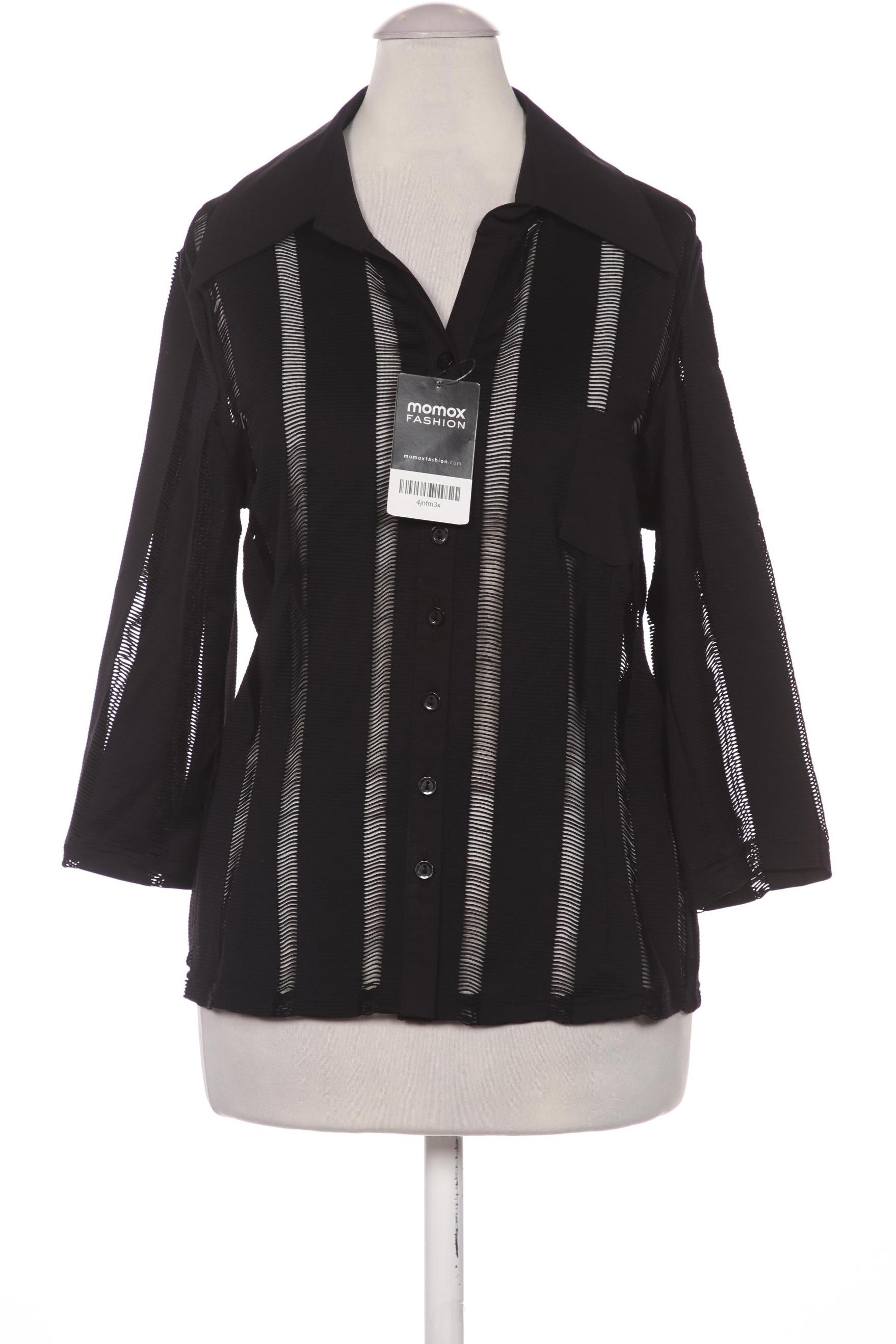 

Heine Damen Bluse, schwarz, Gr. 36