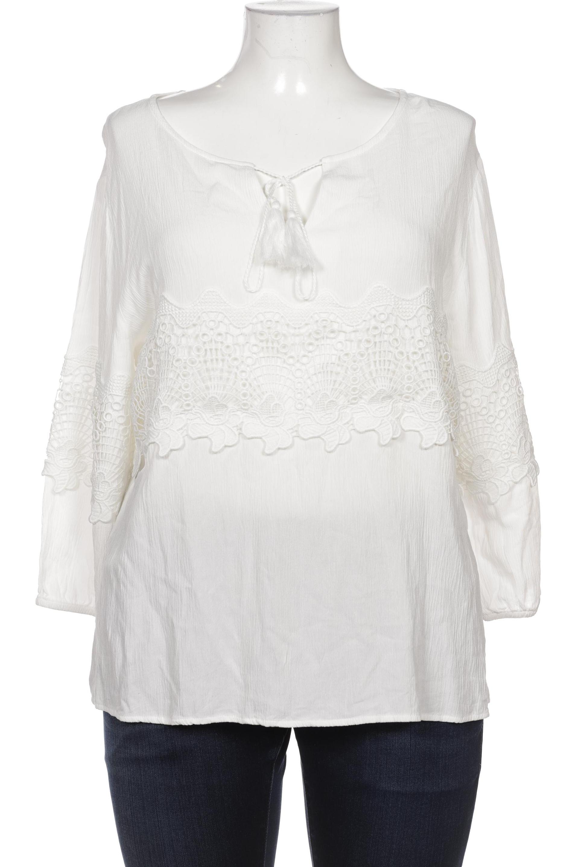 

Heine Damen Bluse, weiß, Gr. 44