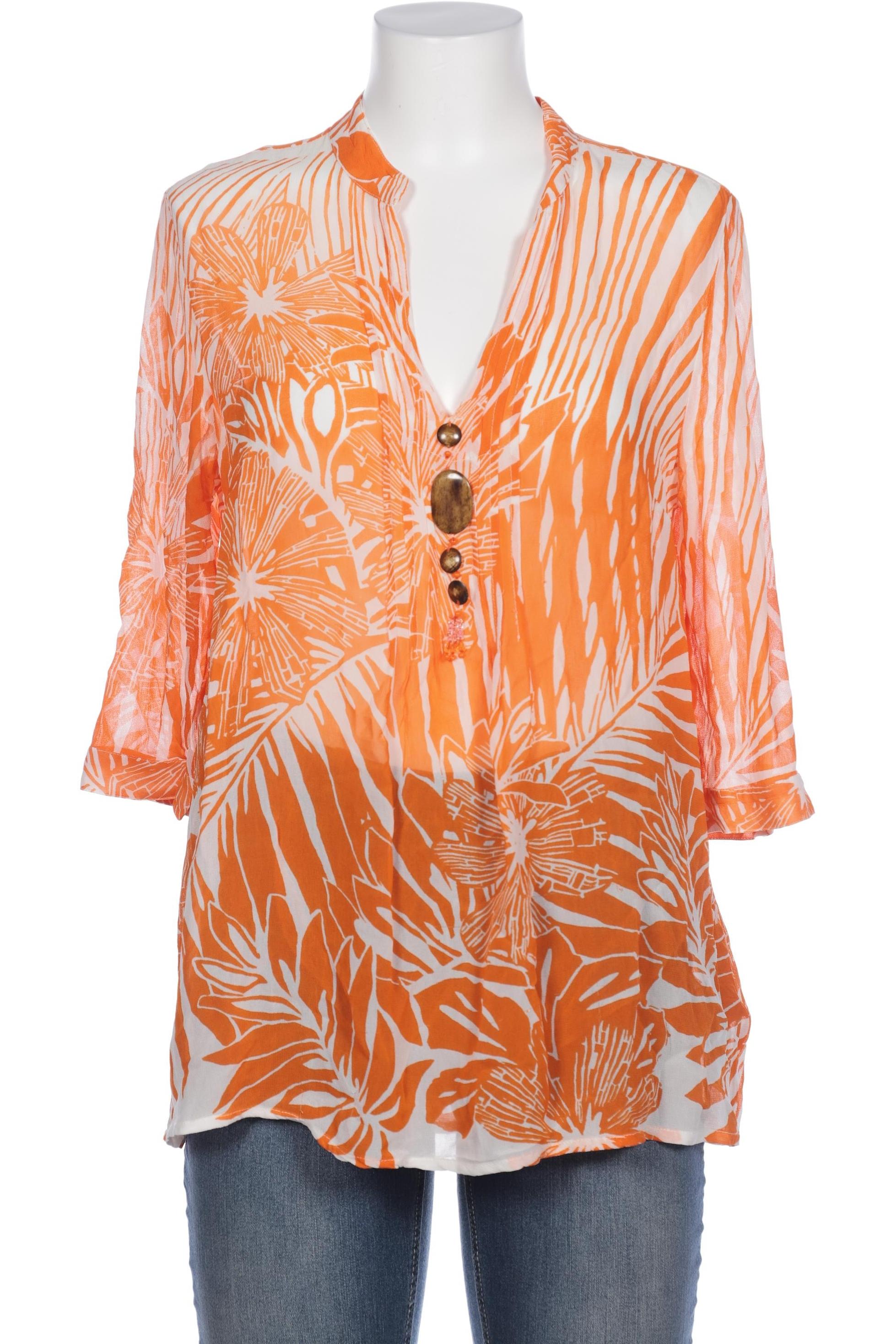 

Heine Damen Bluse, orange, Gr. 40