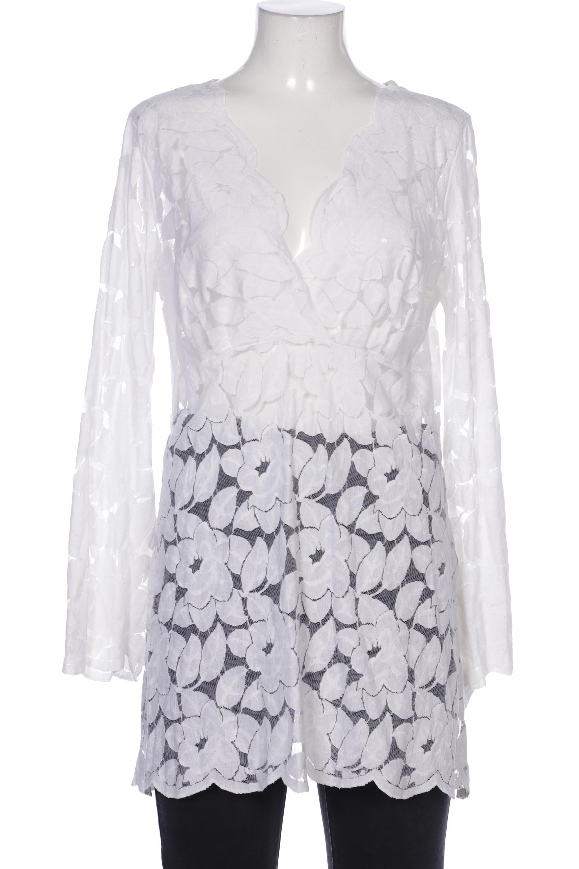 

Heine Damen Bluse, weiß, Gr. 40