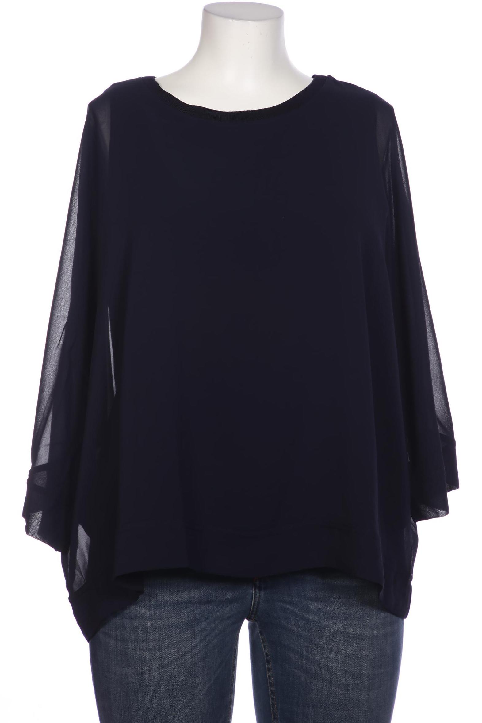 

Heine Damen Bluse, marineblau, Gr. 44