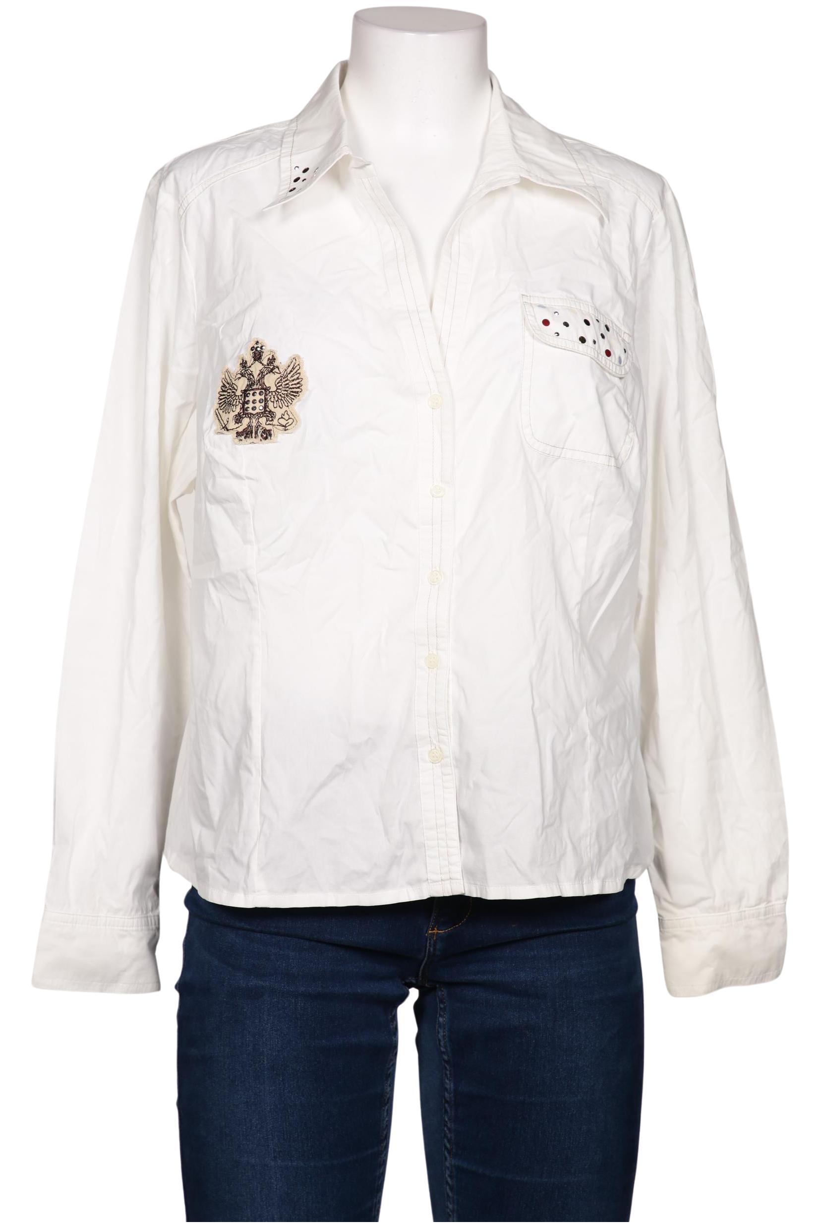 

Heine Damen Bluse, weiß, Gr. 42