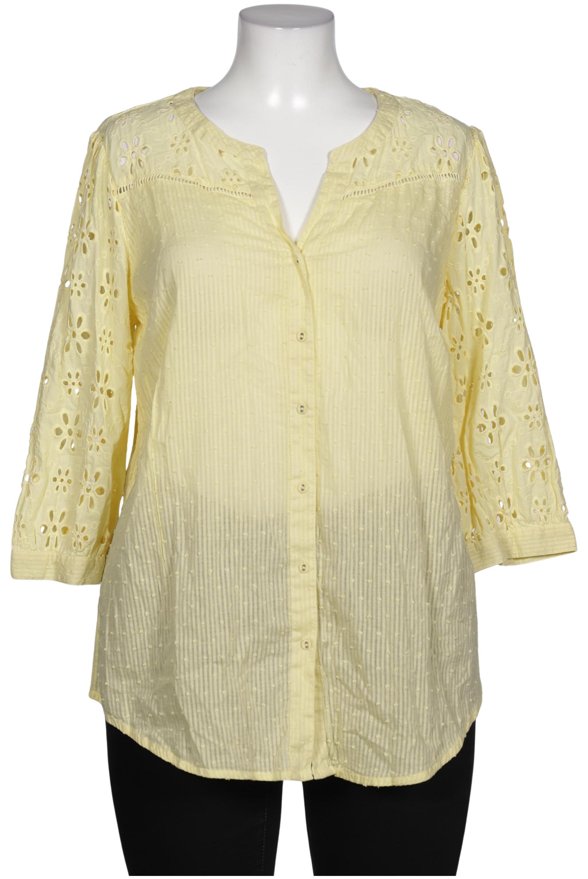

Heine Damen Bluse, gelb, Gr. 46