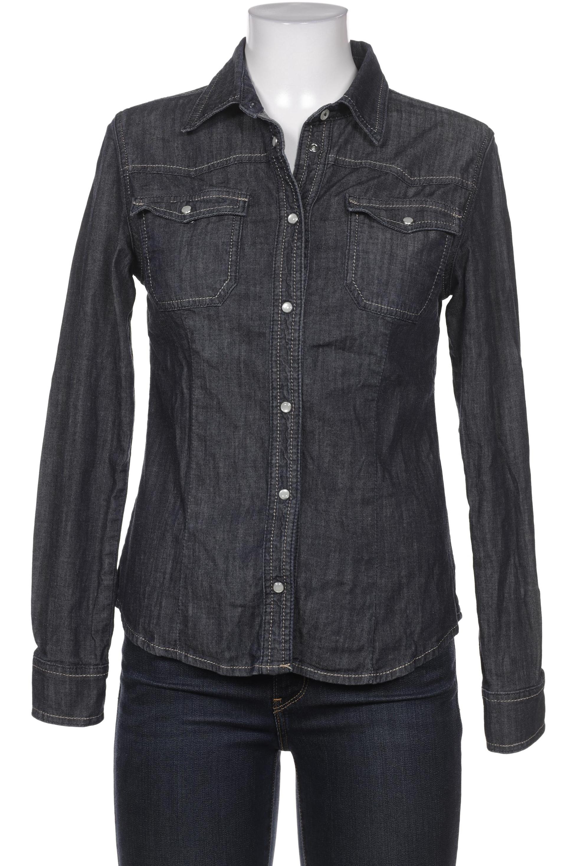 

Heine Damen Bluse, marineblau, Gr. 38