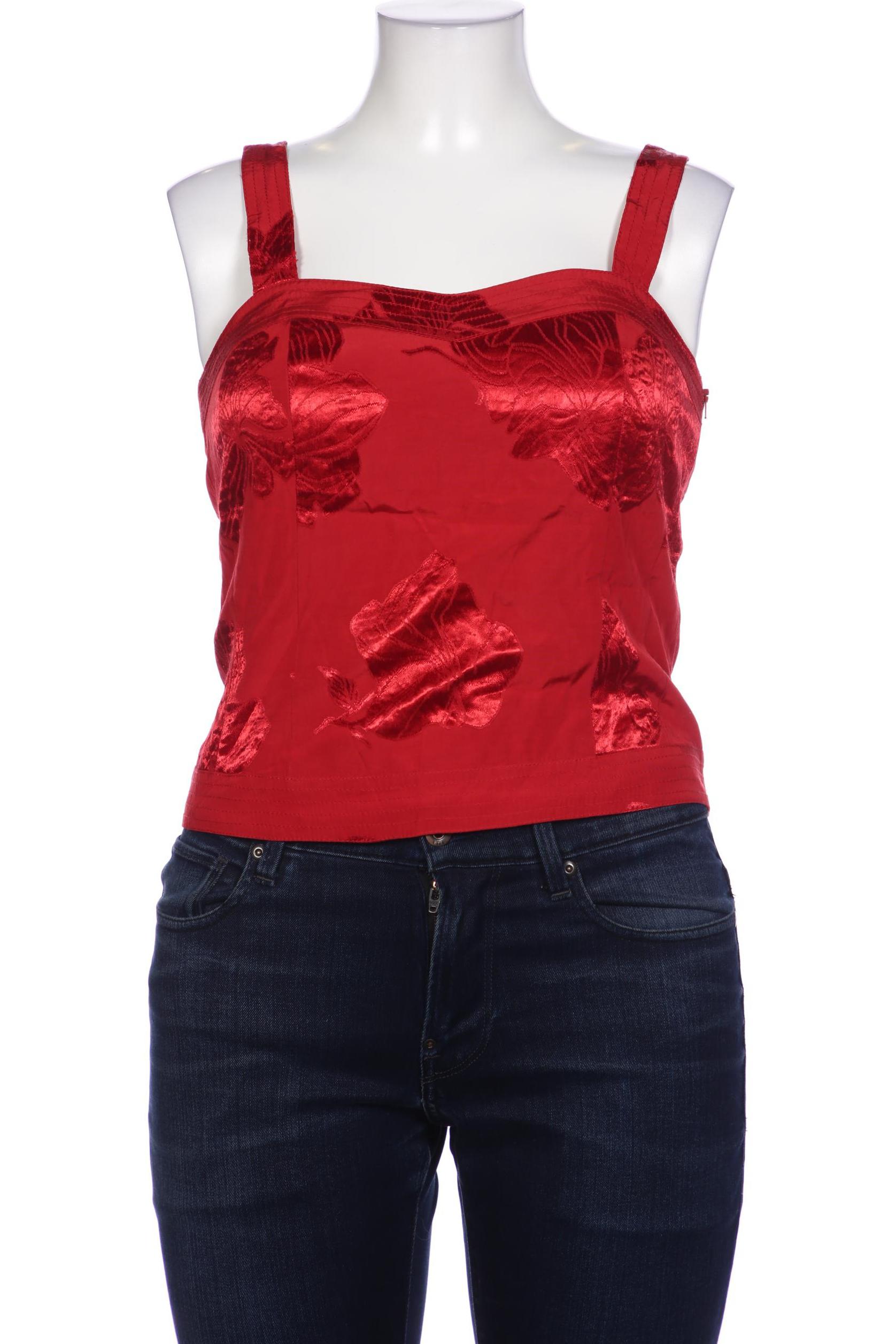 

Heine Damen Bluse, rot, Gr. 42