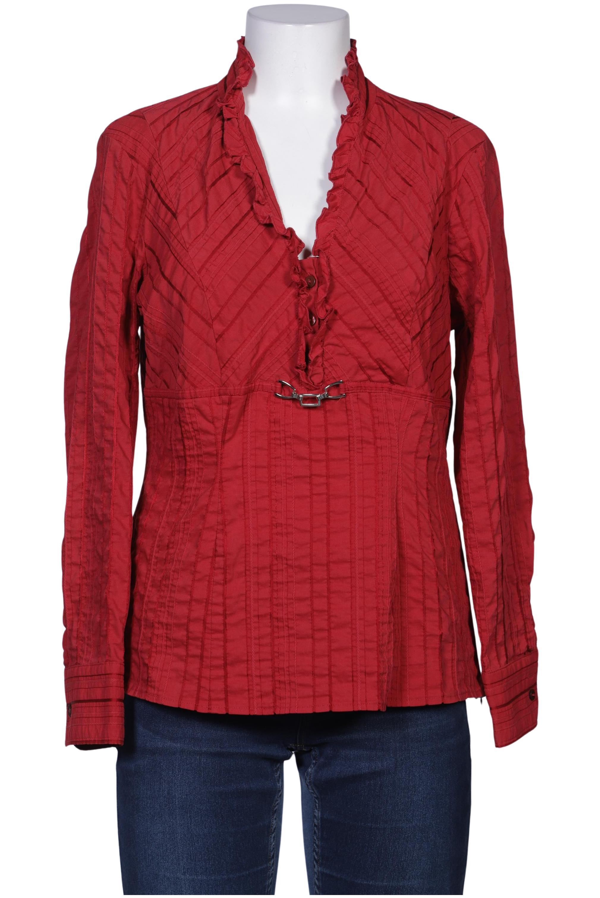 

Heine Damen Bluse, rot, Gr. 40