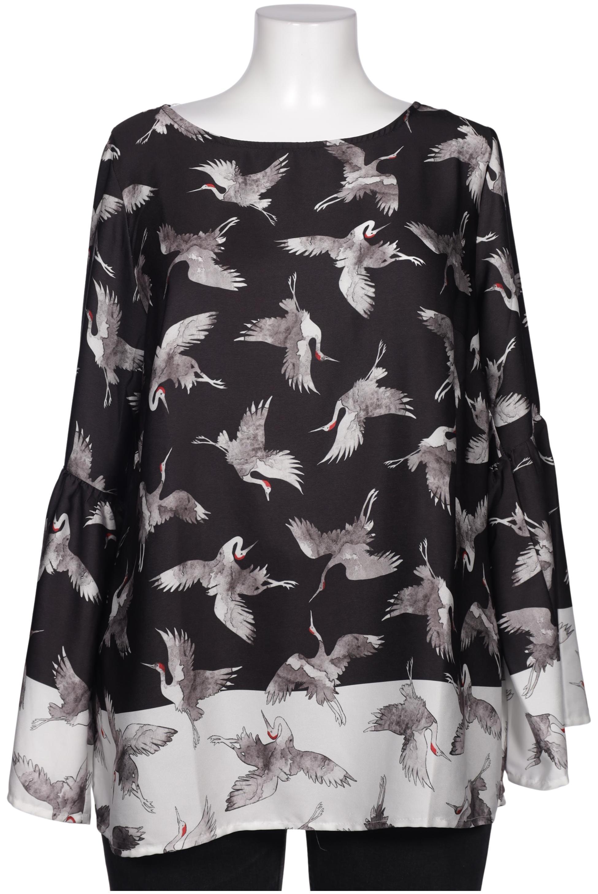 

Heine Damen Bluse, schwarz, Gr. 42