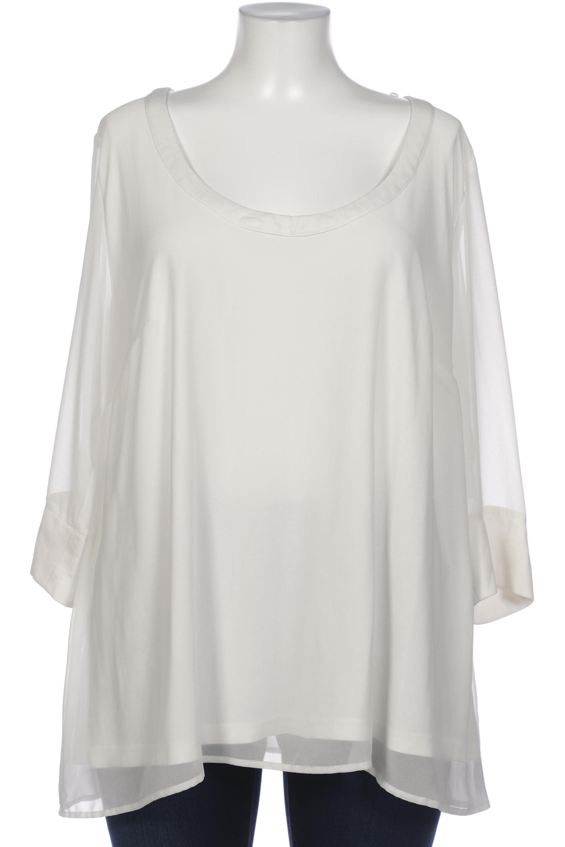 

Heine Damen Bluse, weiß, Gr. 50