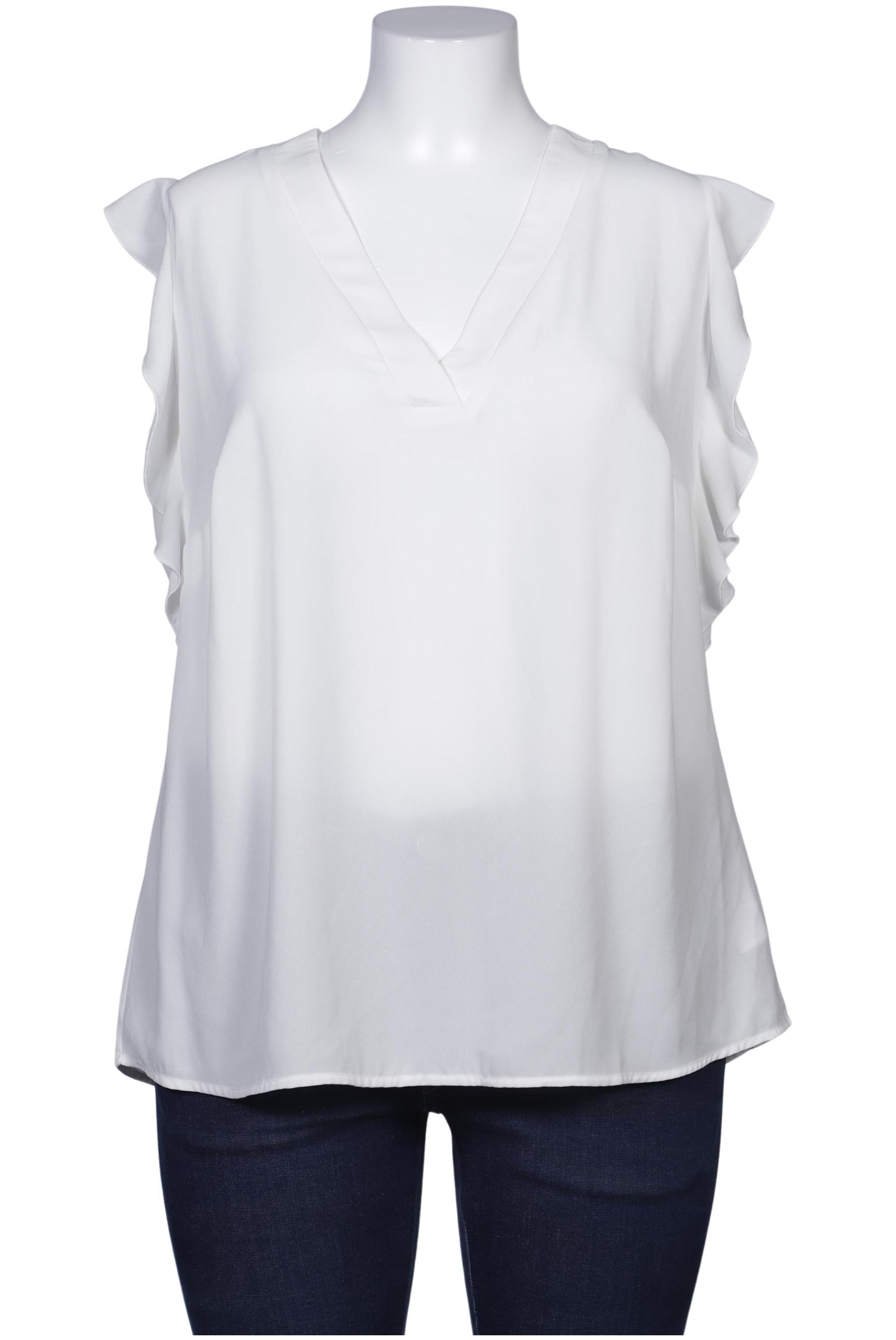 

Heine Damen Bluse, weiß, Gr. 46