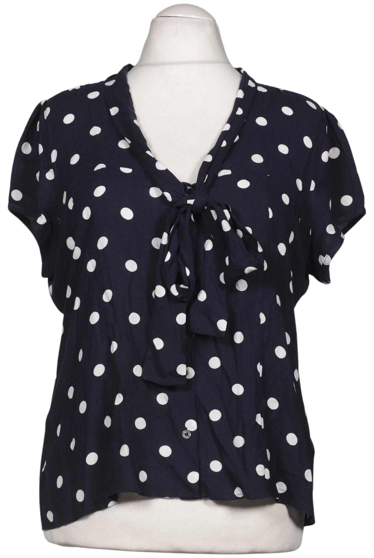 

Heine Damen Bluse, marineblau, Gr. 44