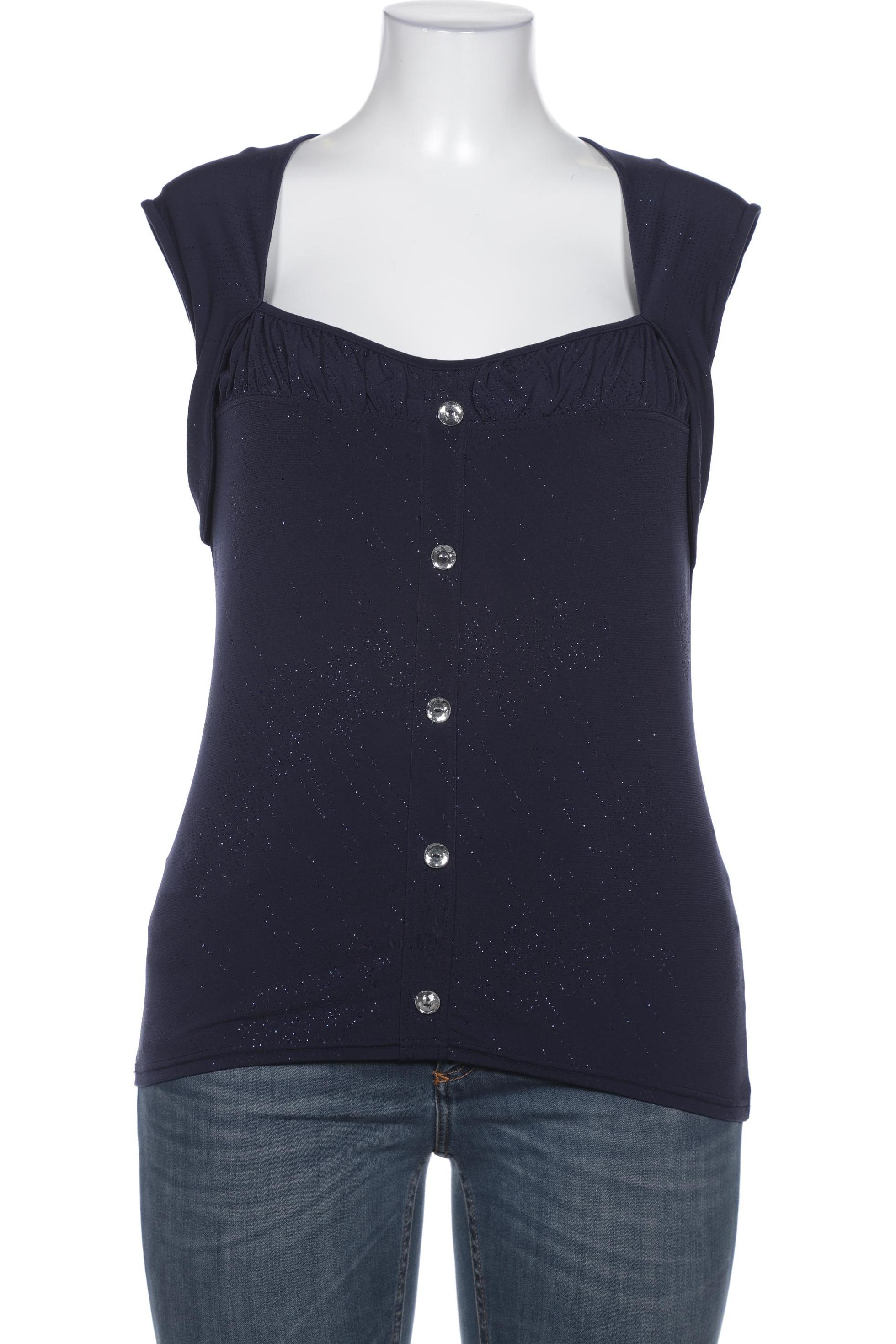 

Heine Damen Bluse, marineblau, Gr. 38