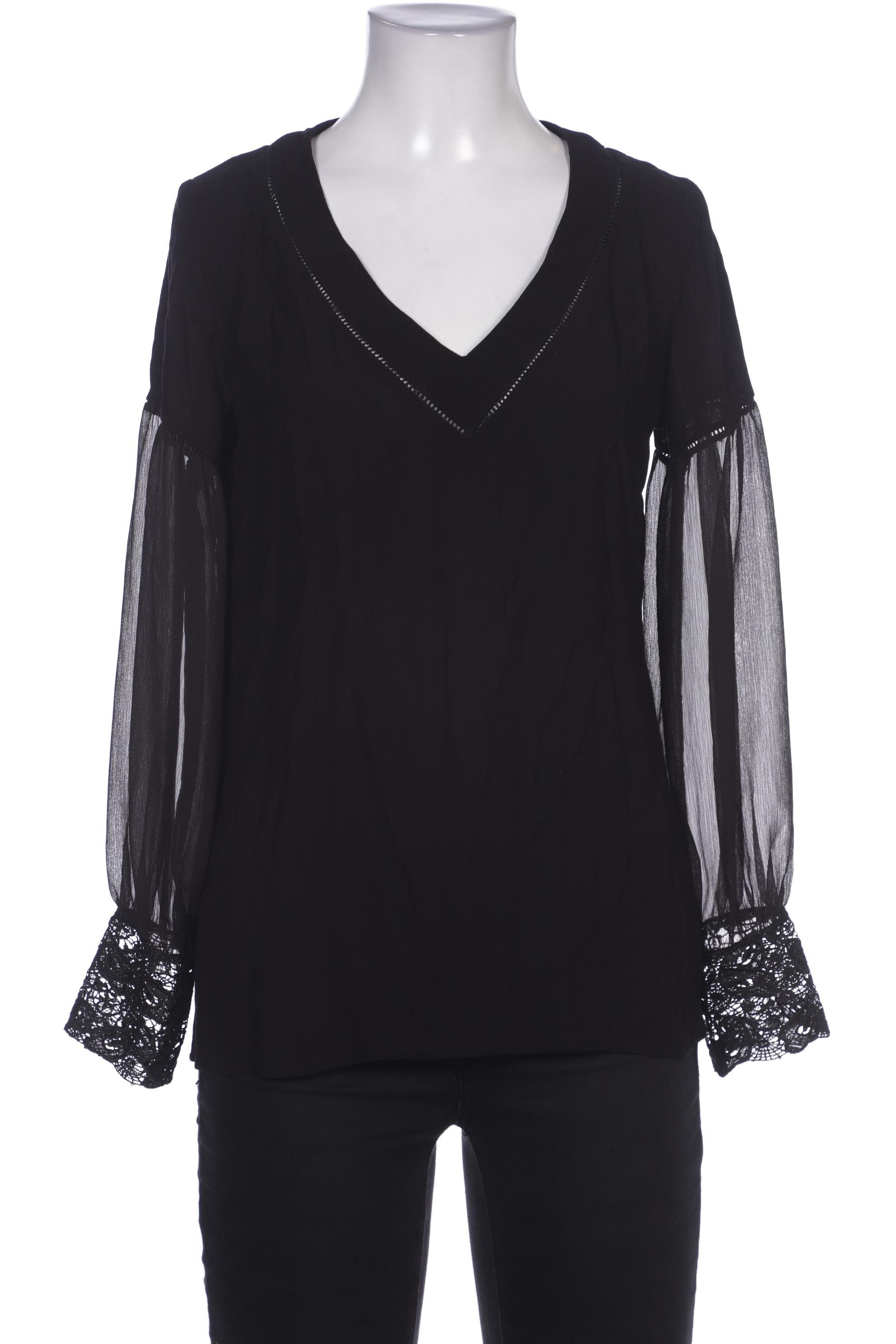 

Heine Damen Bluse, schwarz, Gr. 34