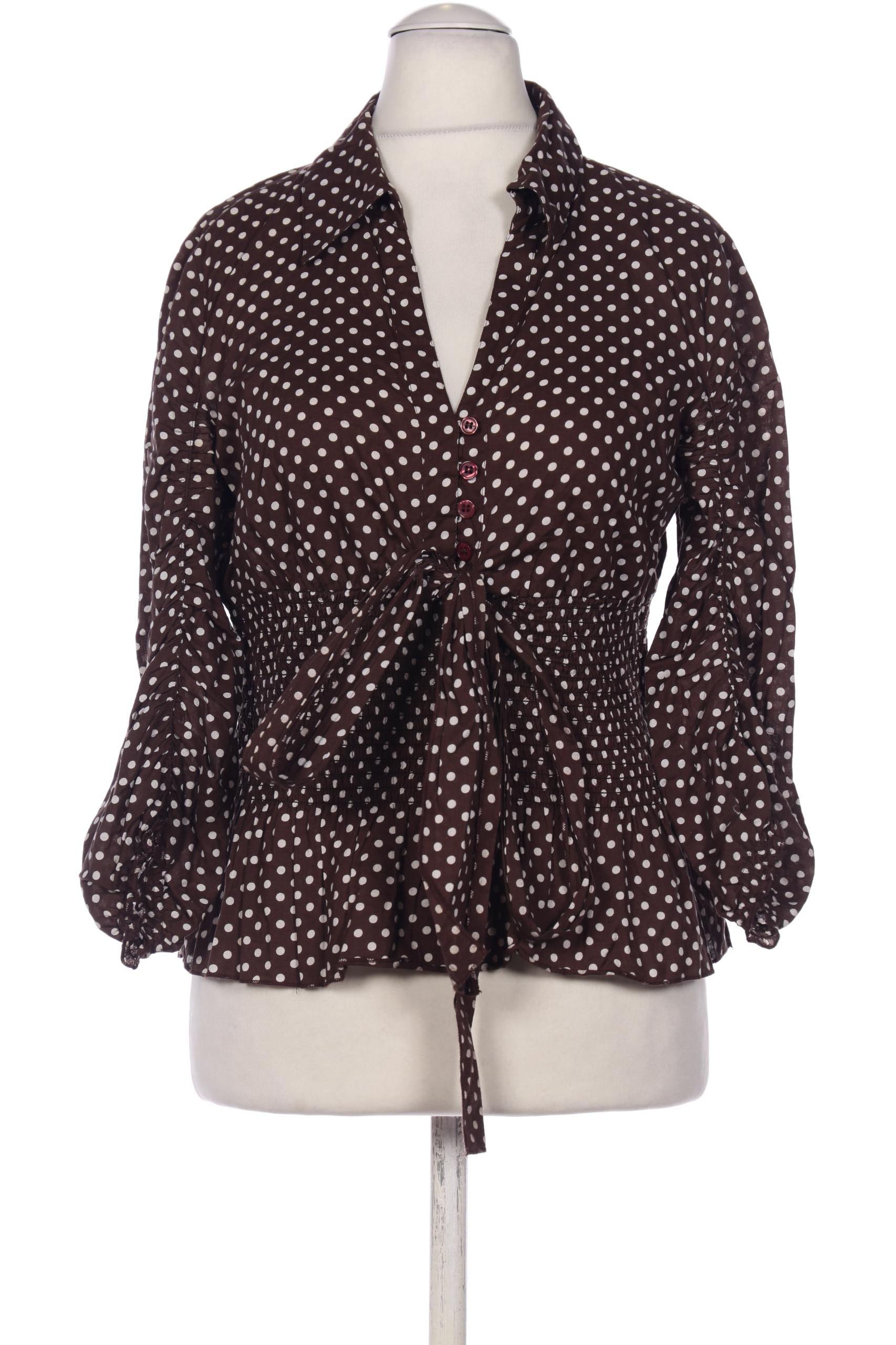 

Heine Damen Bluse, braun, Gr. 38