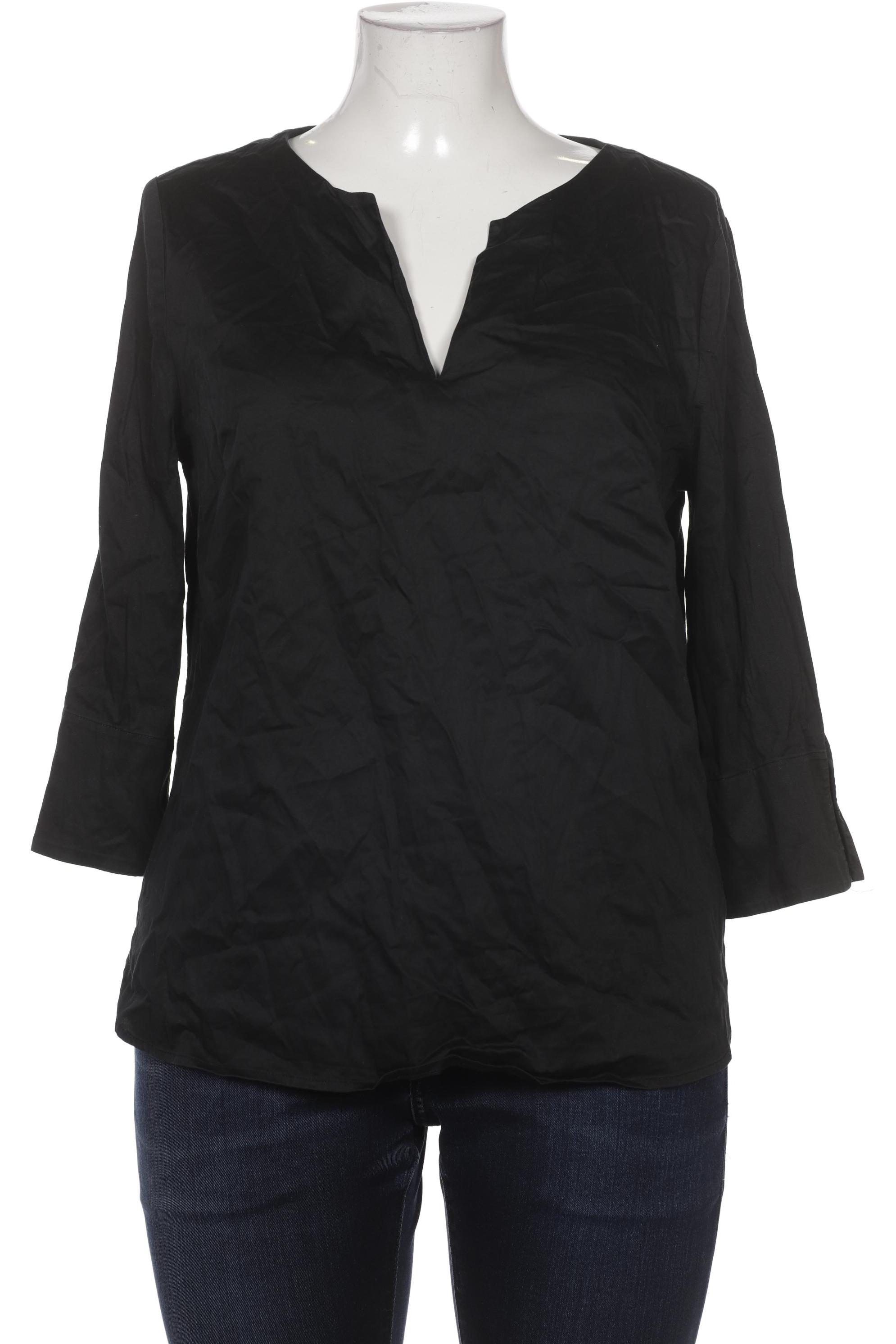 

Heine Damen Bluse, schwarz, Gr. 42