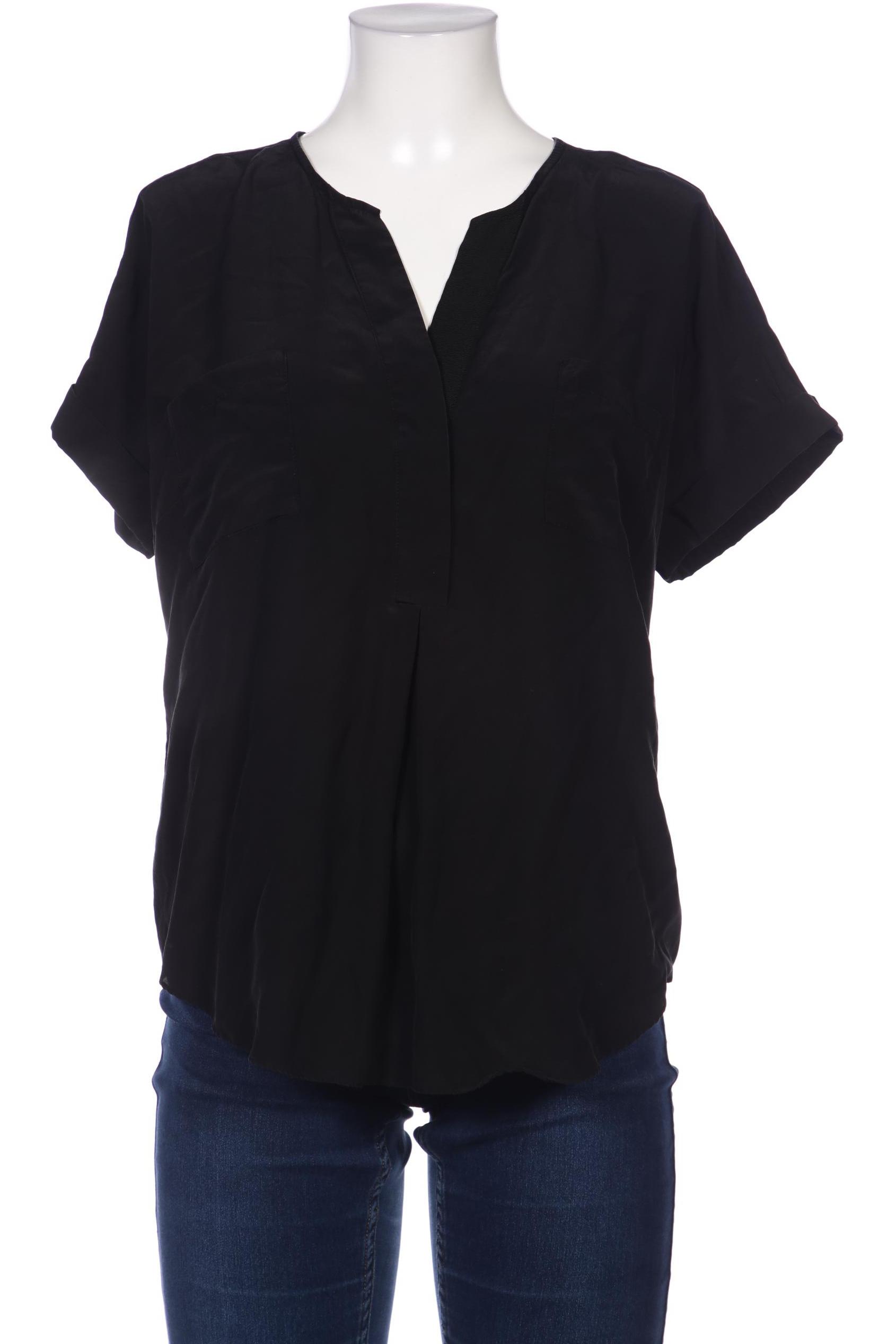 

Heine Damen Bluse, schwarz, Gr. 44