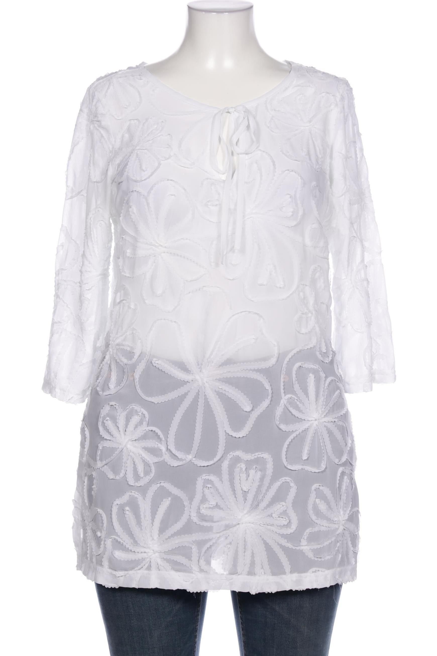 

Heine Damen Bluse, weiß, Gr. 42