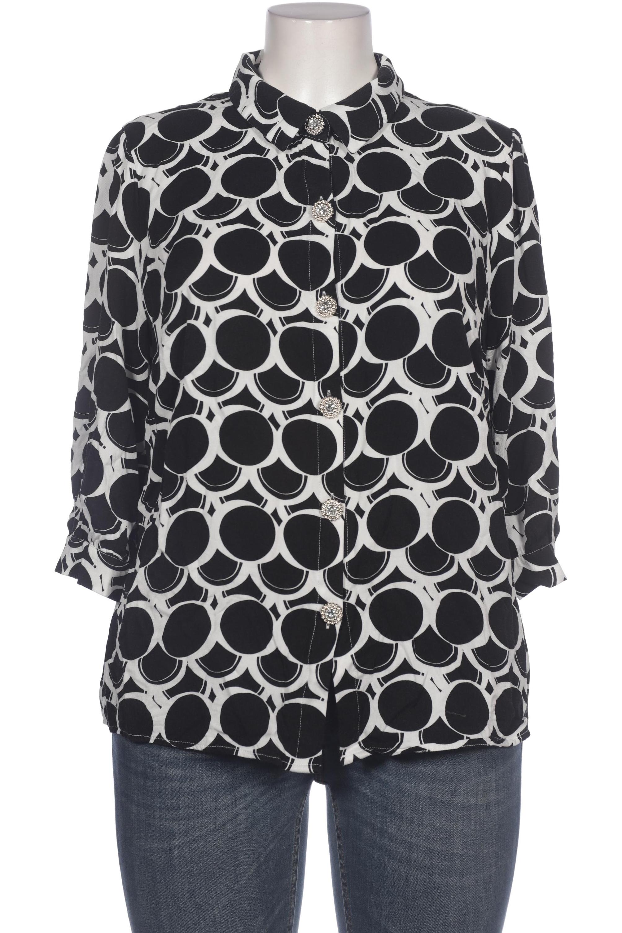 

Heine Damen Bluse, schwarz, Gr. 44