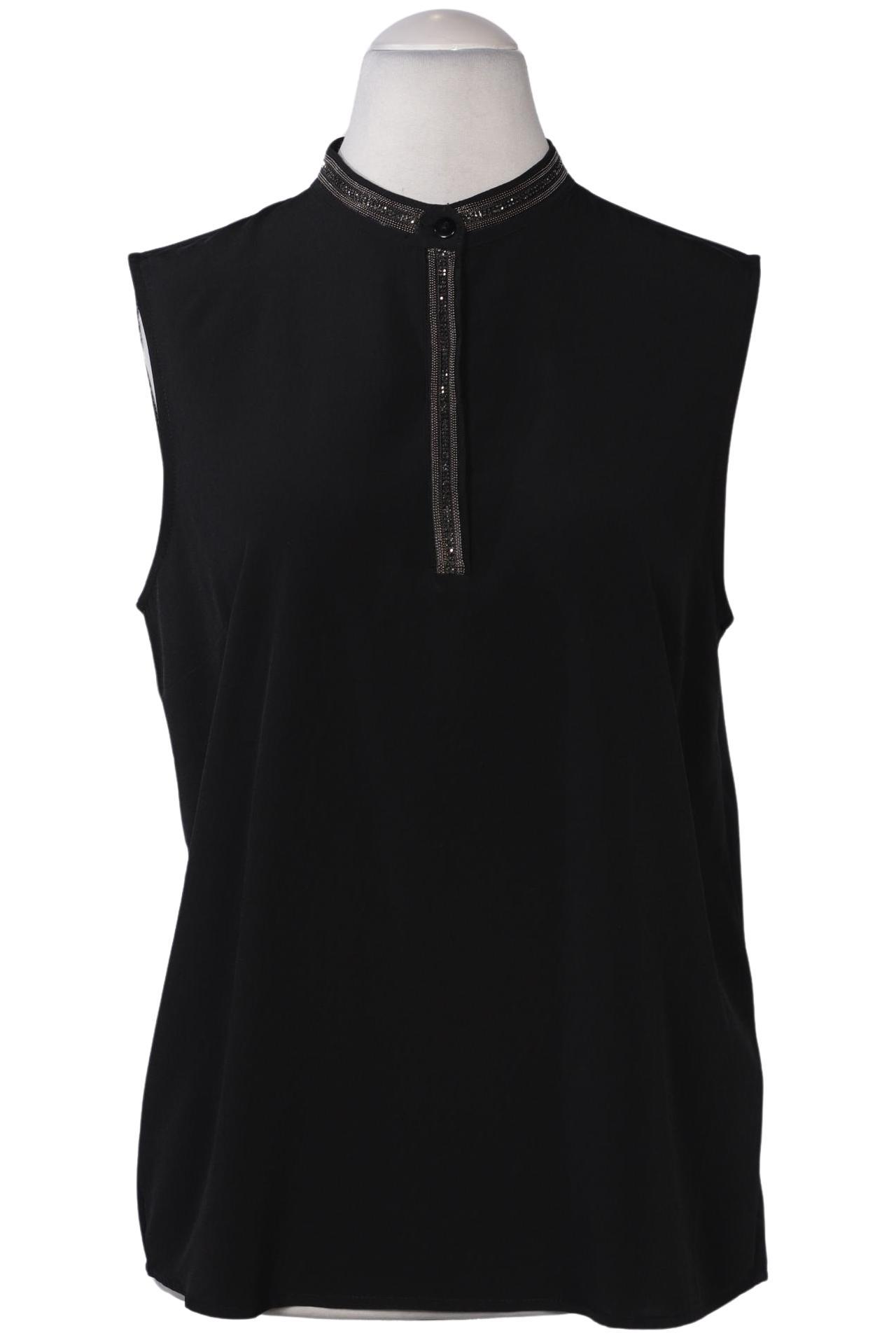 

Heine Damen Bluse, schwarz, Gr. 38