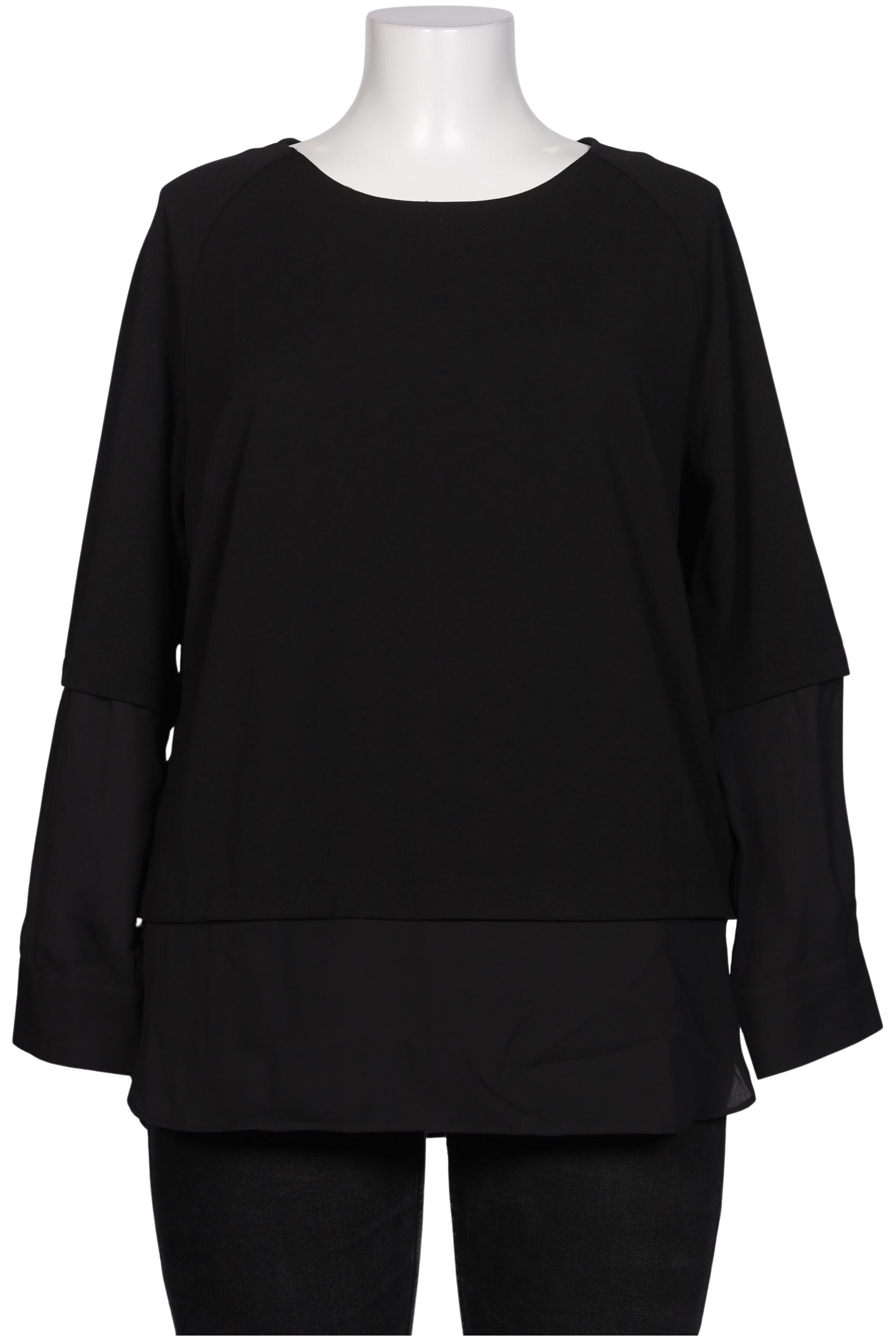 

Heine Damen Bluse, schwarz, Gr. 44