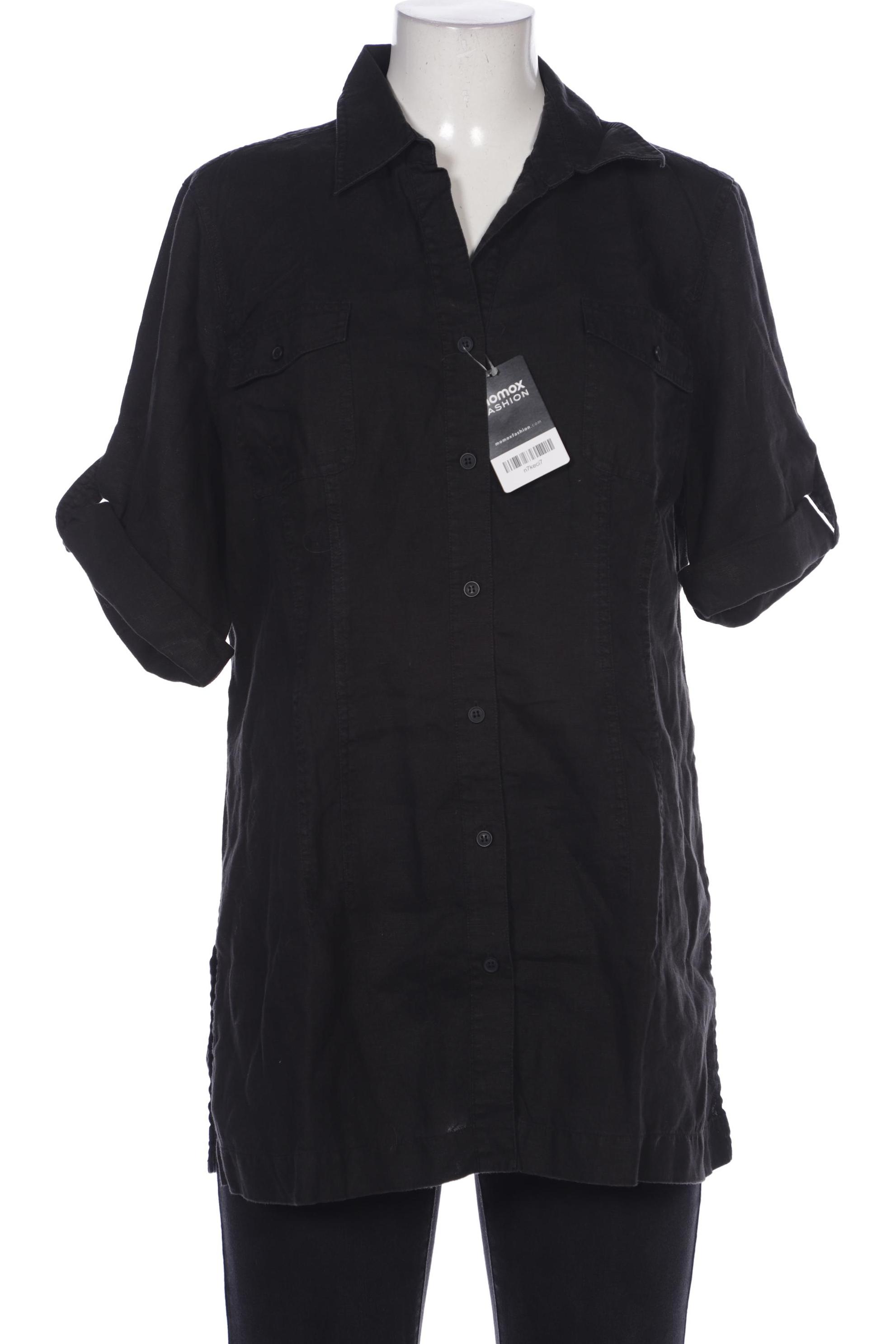 

Heine Damen Bluse, schwarz, Gr. 42