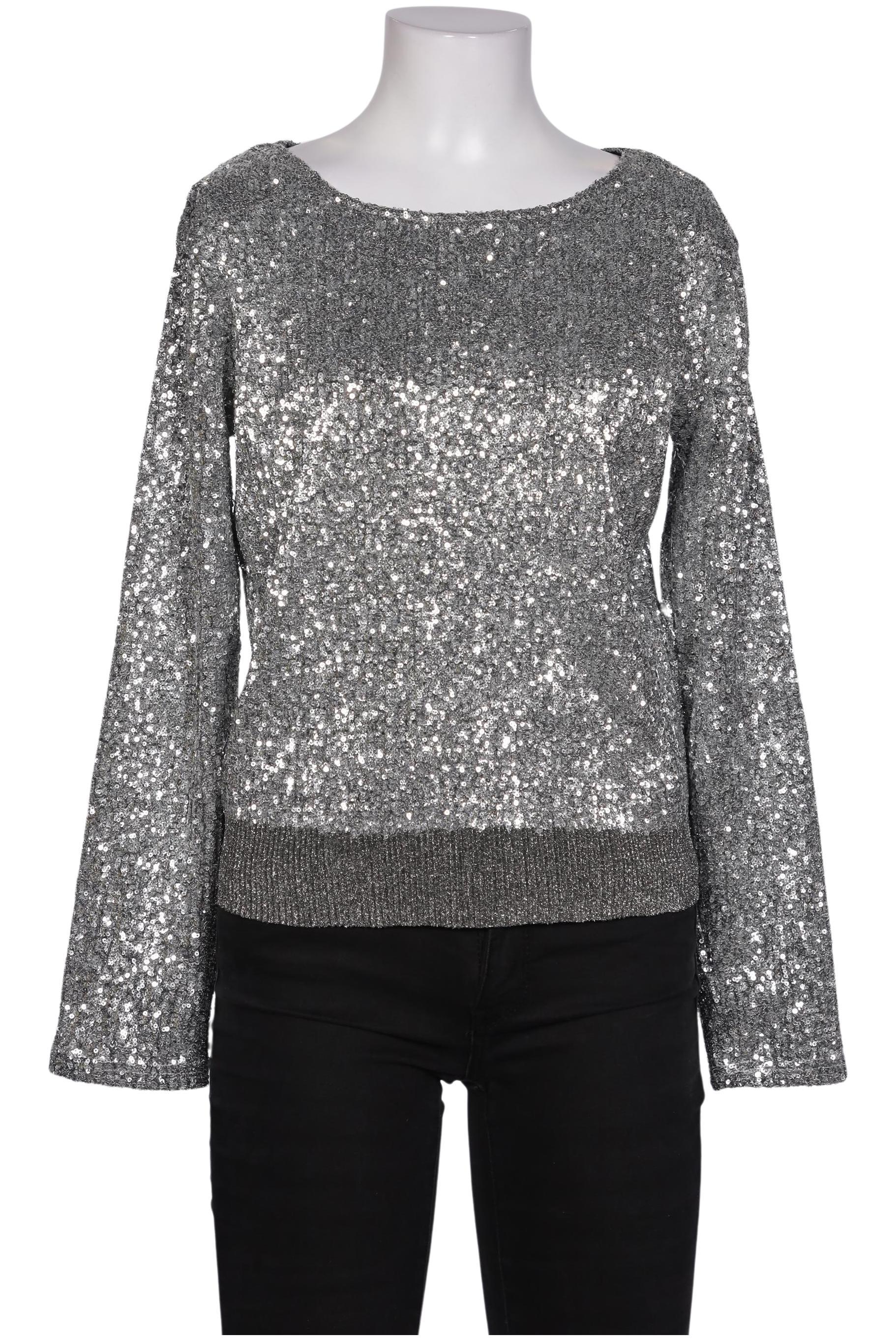 

Heine Damen Bluse, silber, Gr. 34