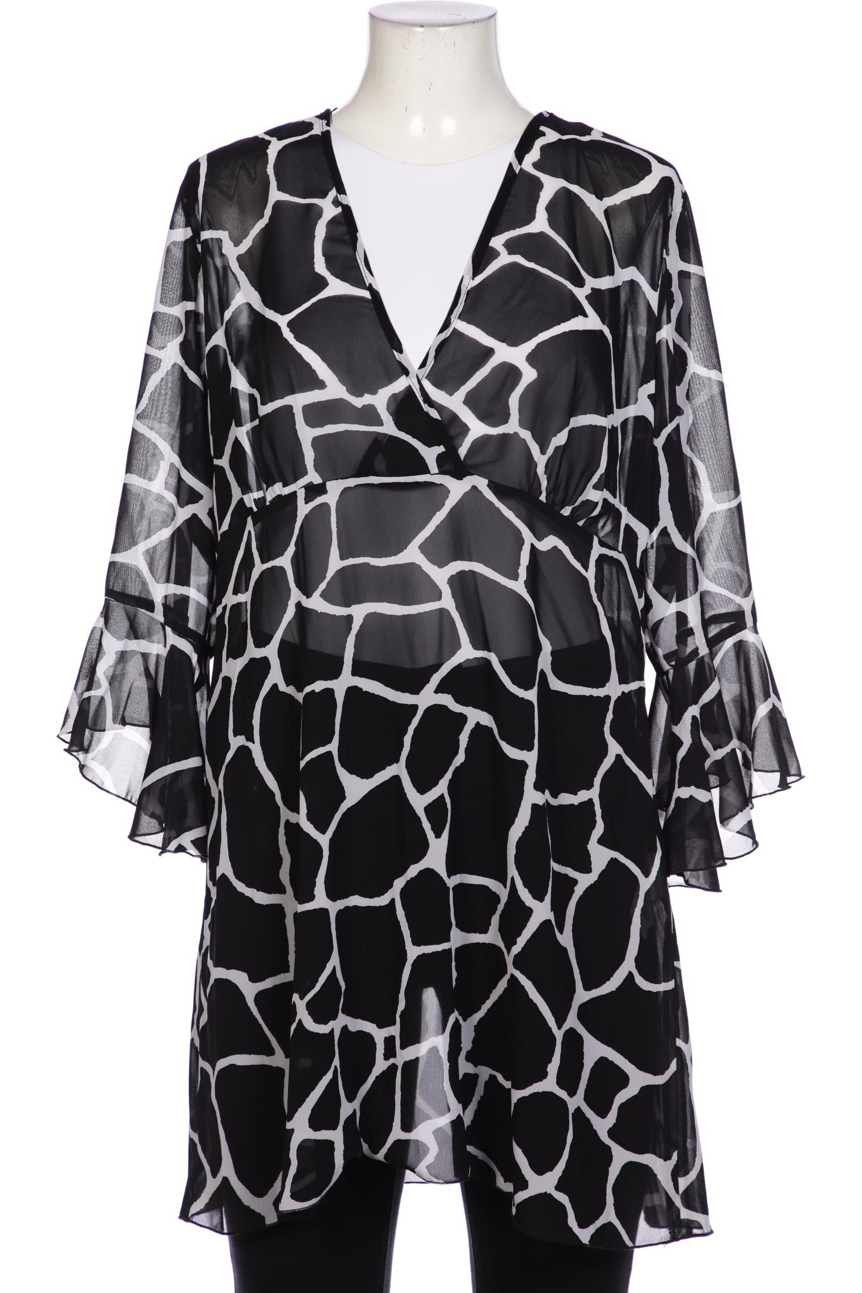 

Heine Damen Bluse, schwarz, Gr. 46